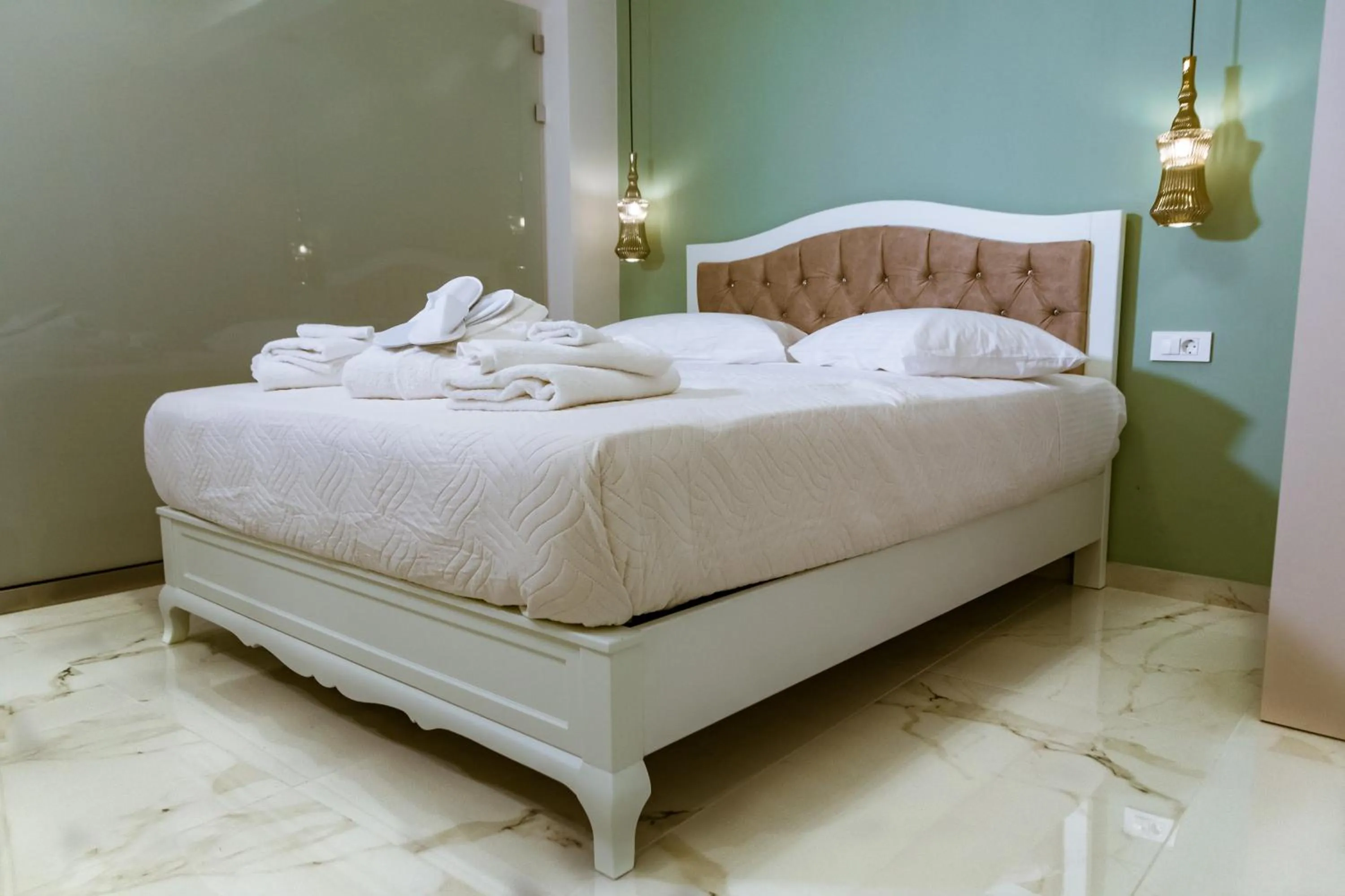 Bed in Konmari Boutique Suites