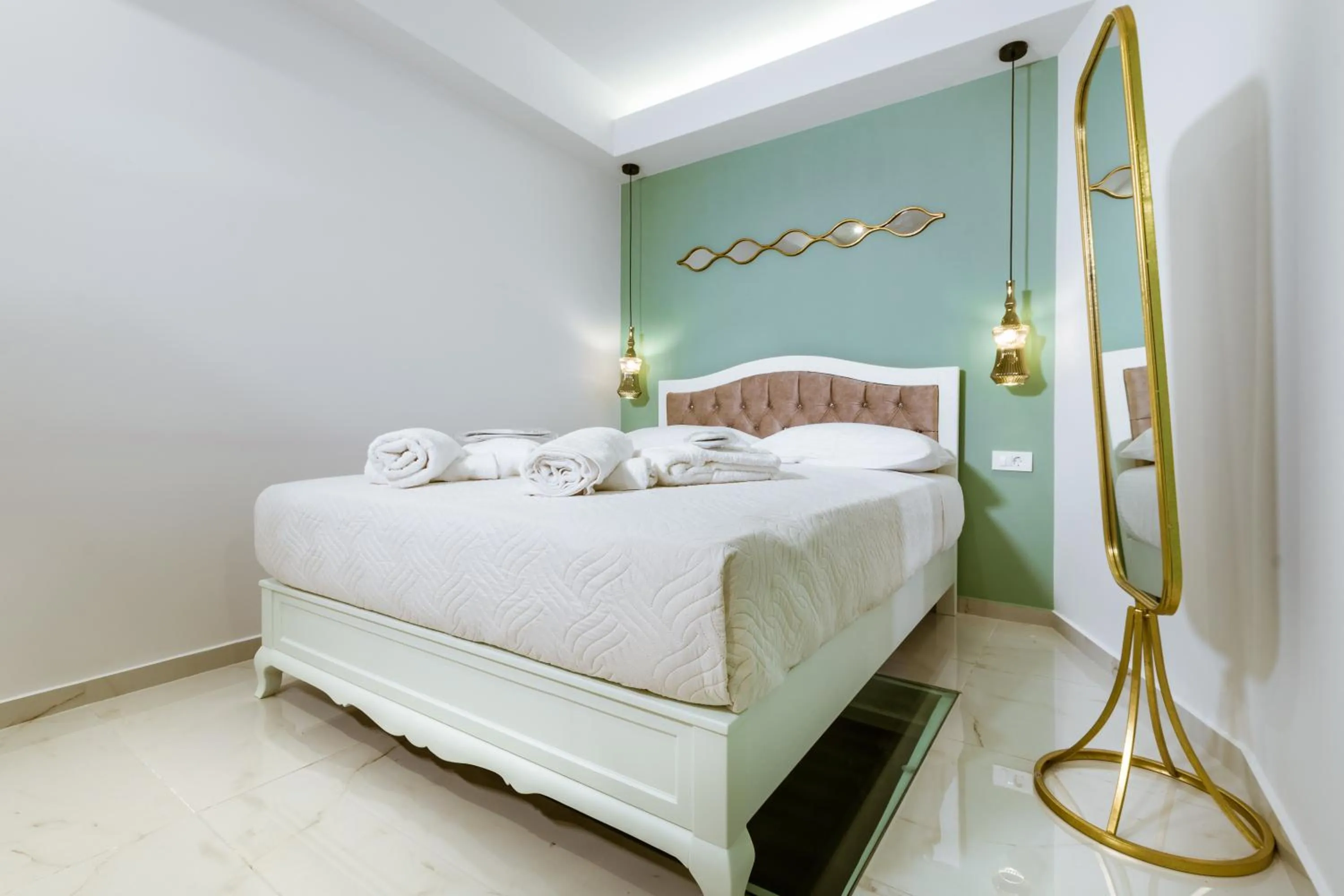 Bed in Konmari Boutique Suites