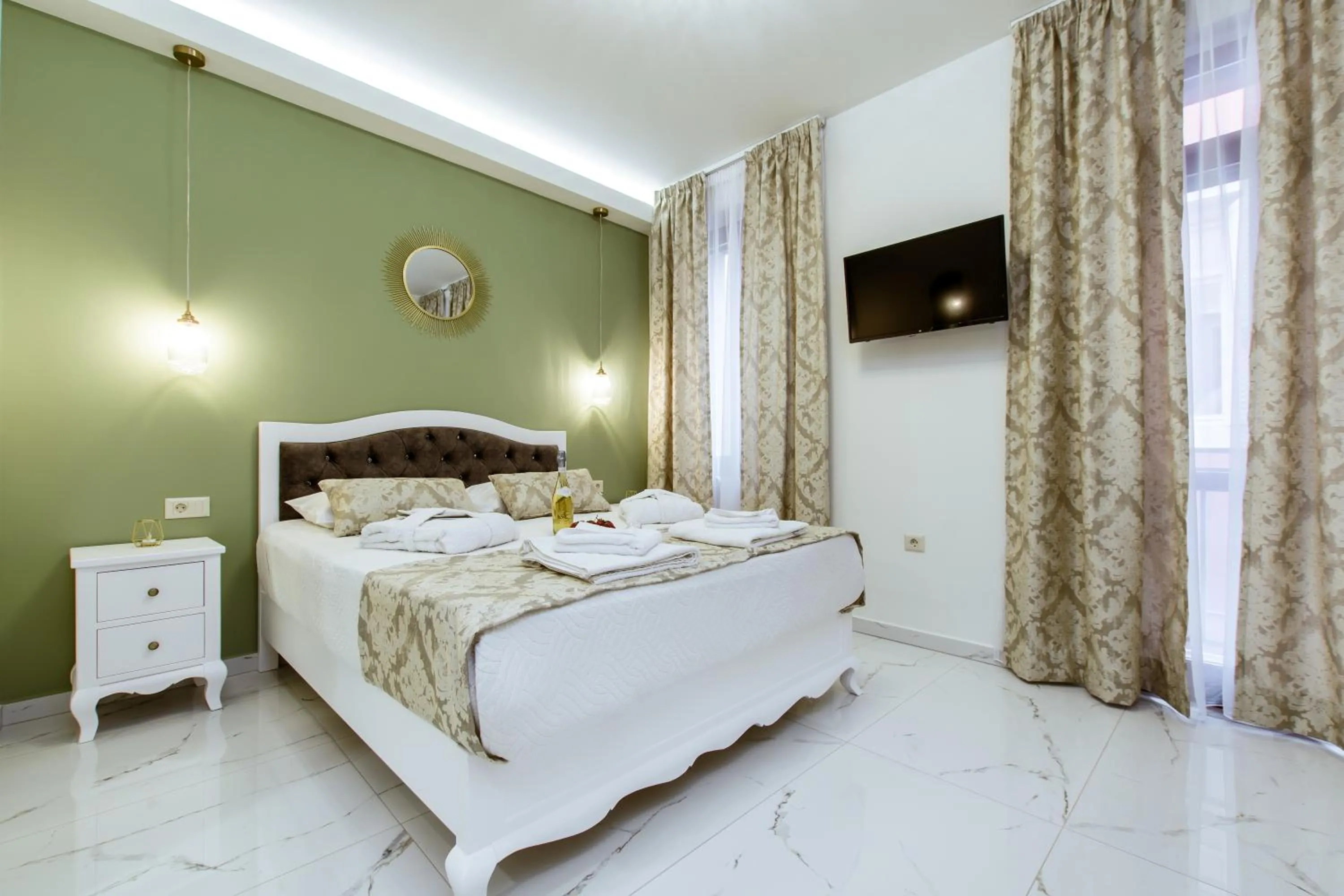 Bed in Konmari Boutique Suites