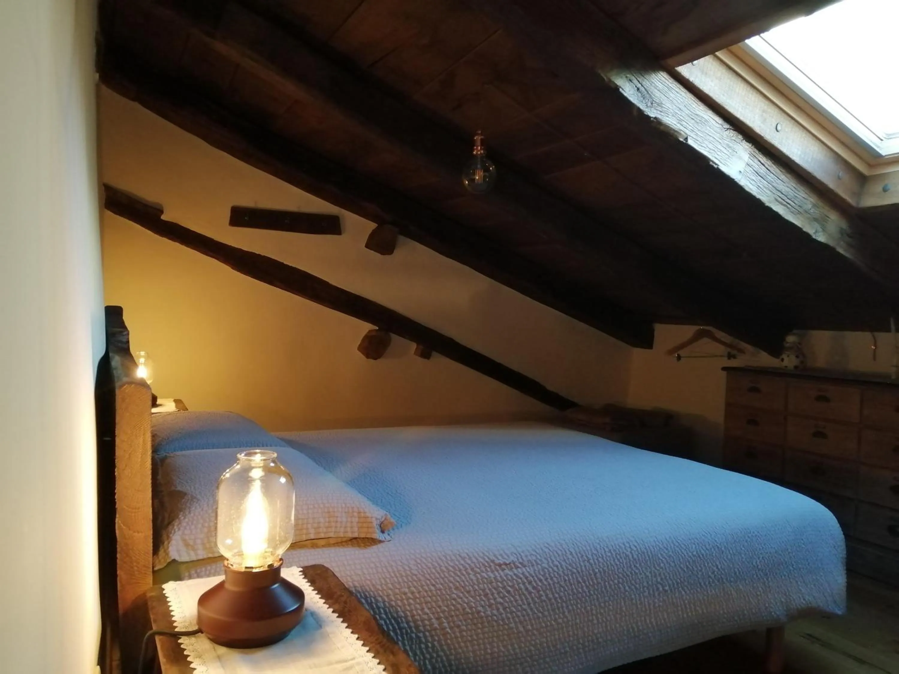 Bedroom, Bed in B&B e Home Restaurant S'ispera Monolocale uso esclusivo