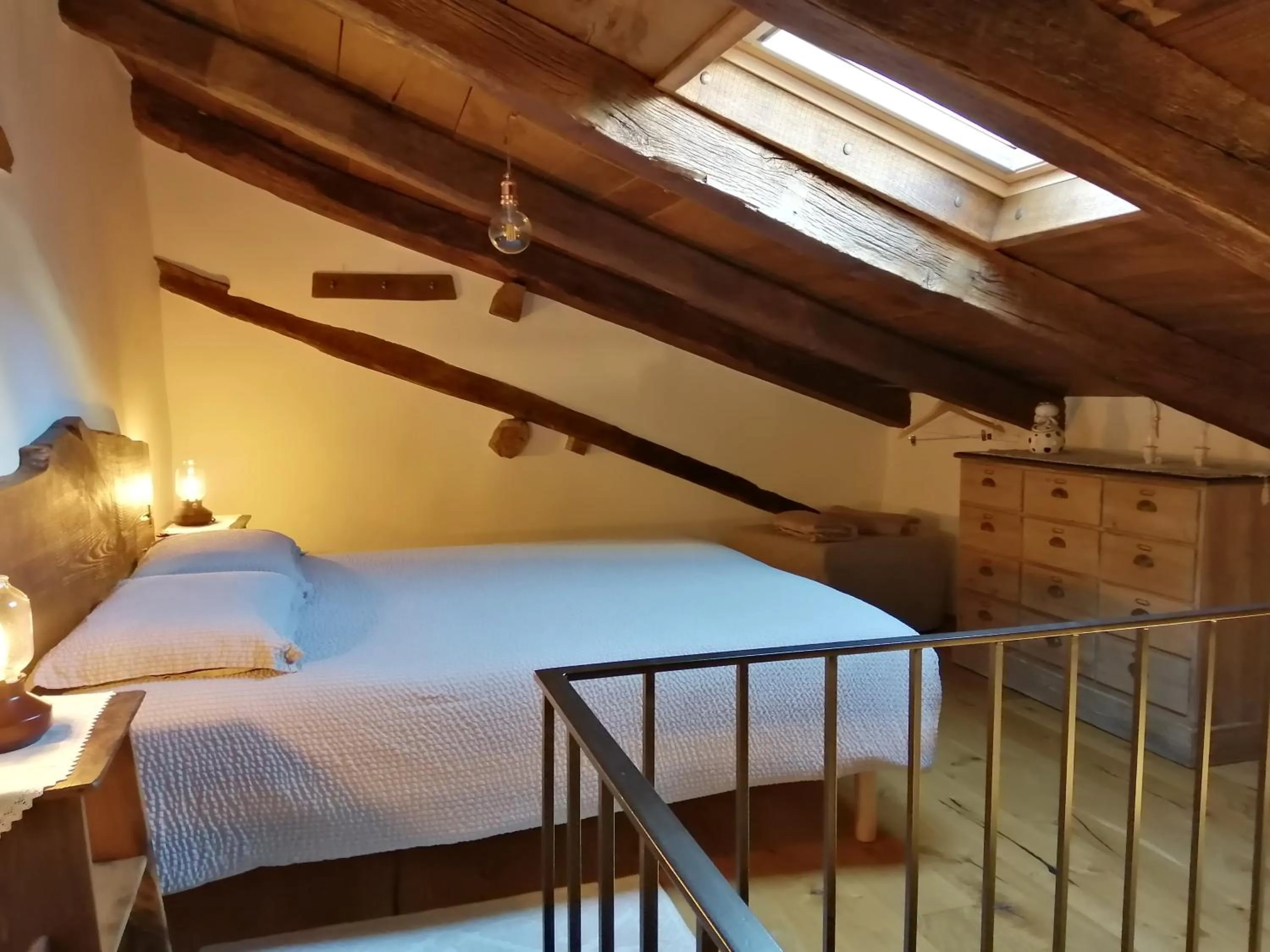 Bedroom, Bed in B&B e Home Restaurant S'ispera Monolocale uso esclusivo
