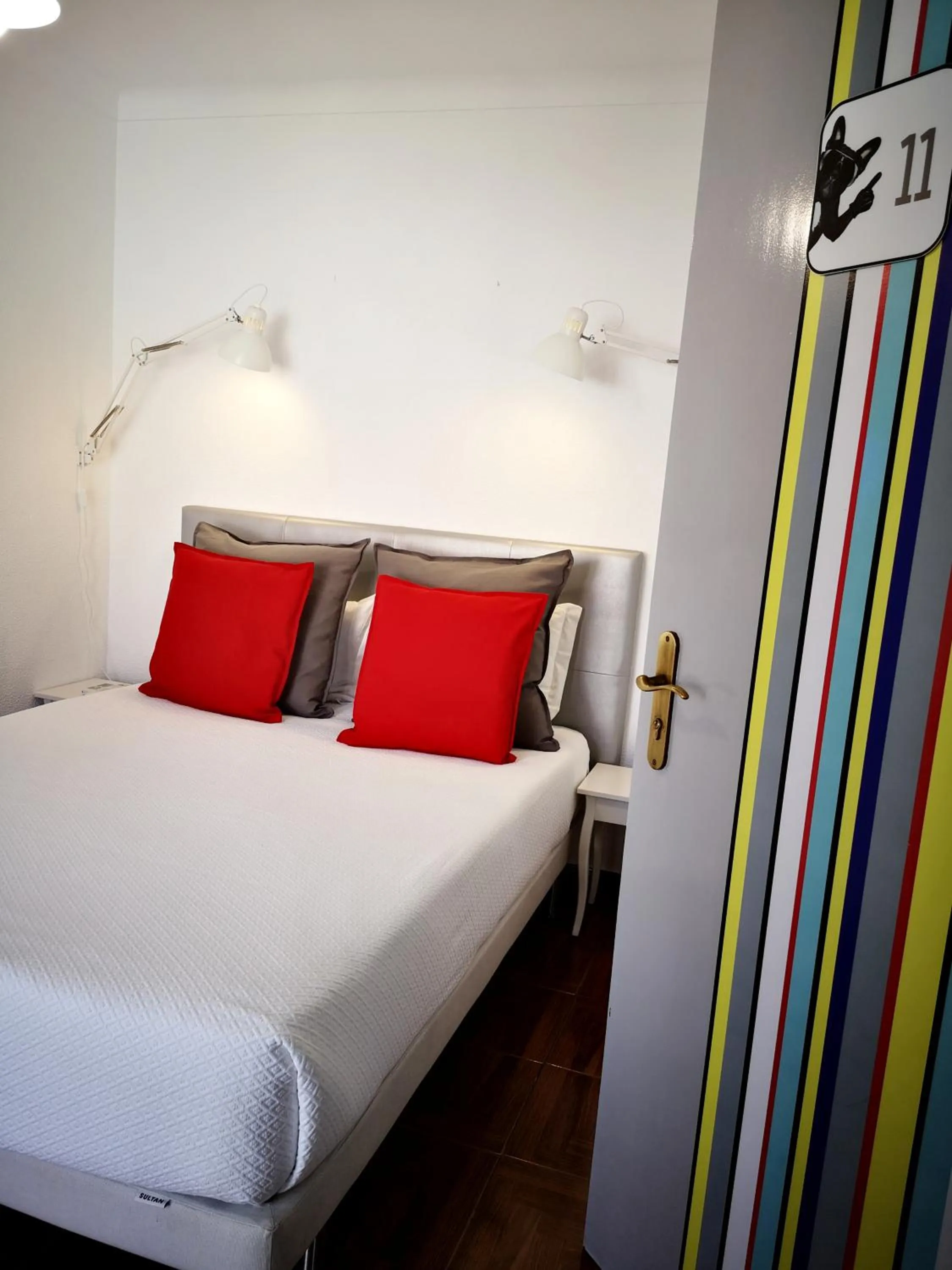 Bedroom, Bed in Bulldog Inn - Duna Parque Resorts & Hotels