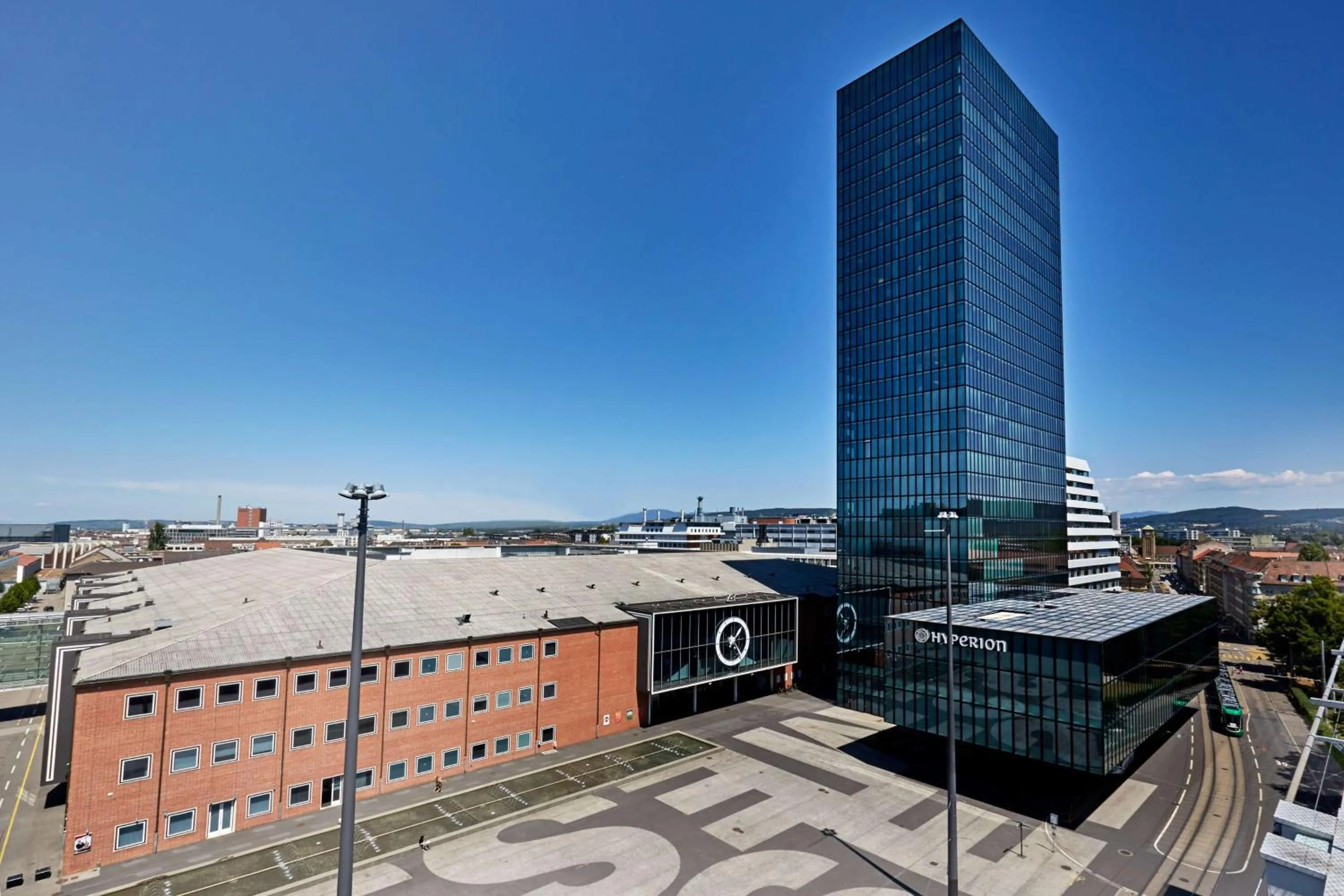 Property building in HYPERION Hotel Basel