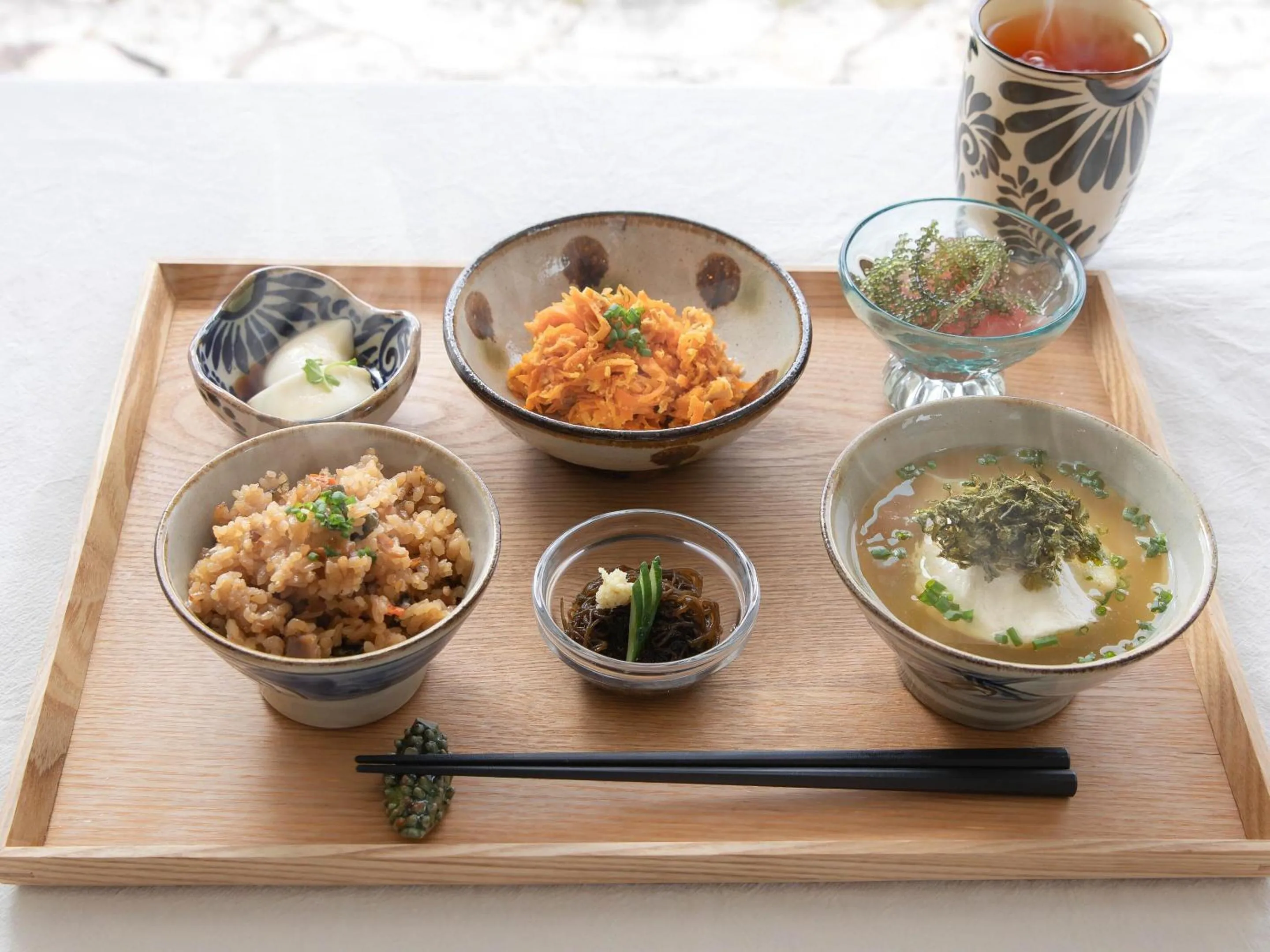 Breakfast in 413 Hamahiga Hotel＆Cafe