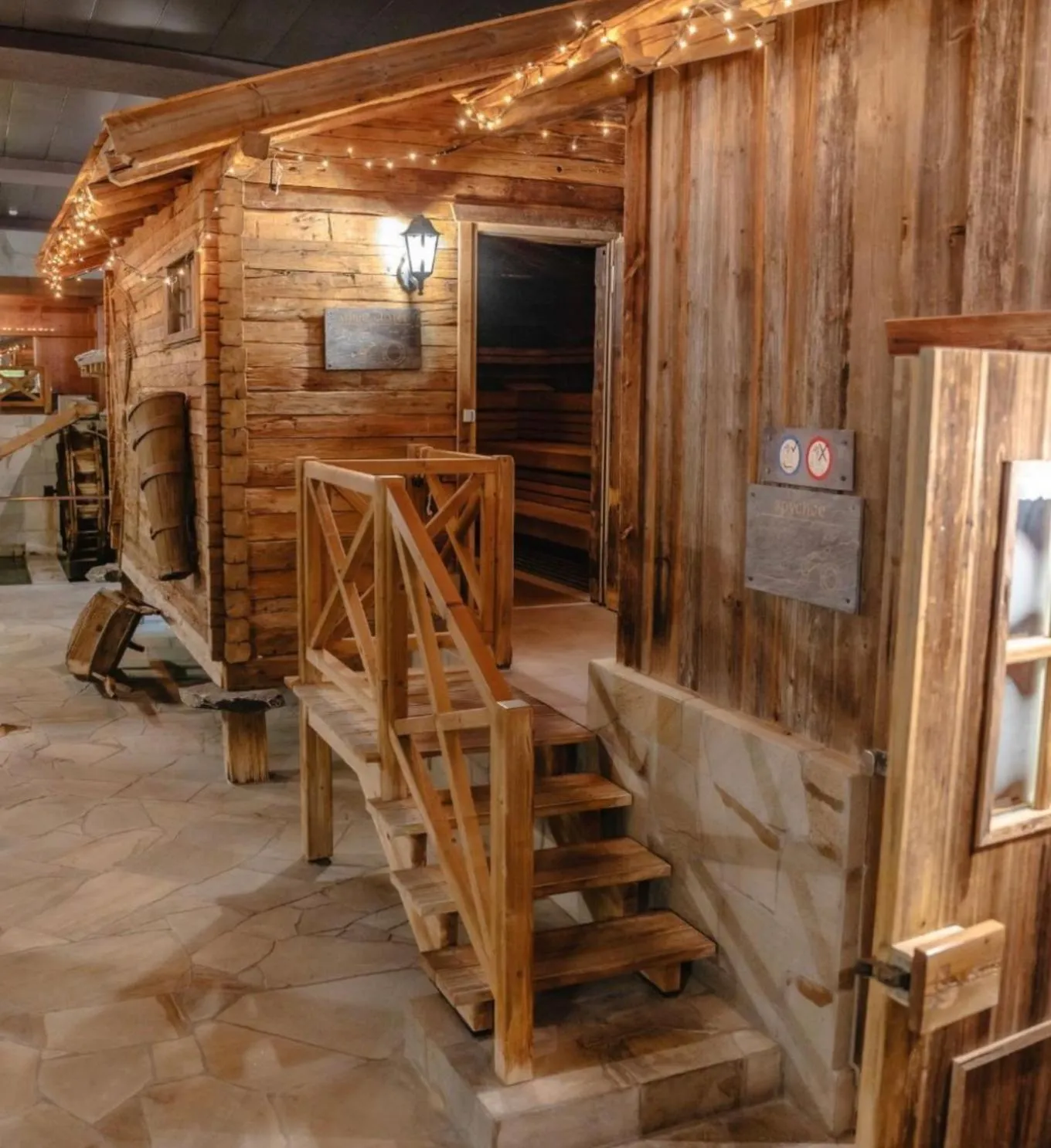 Sauna in Thermal Hotels & Walliser Alpentherme Leukerbad