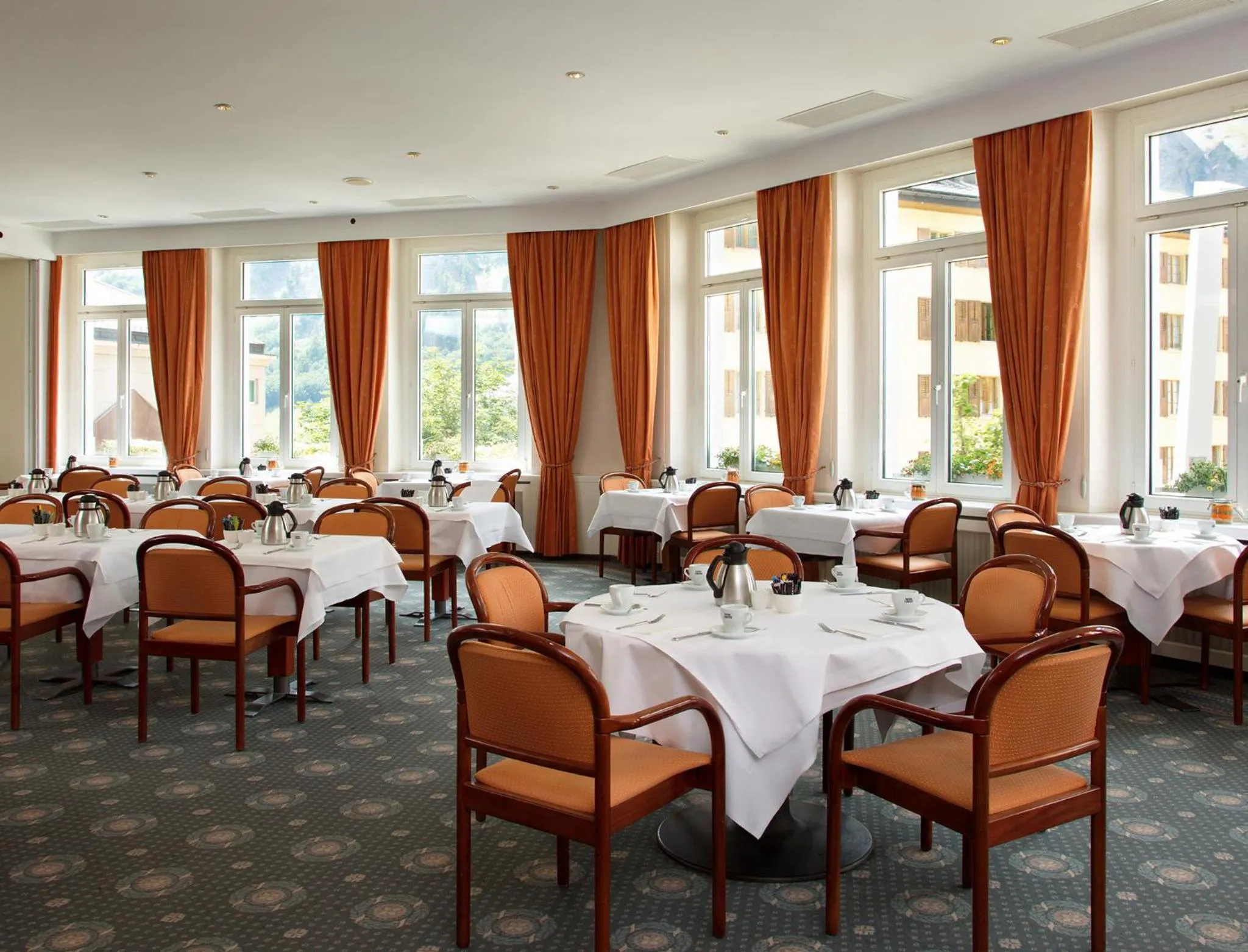 Restaurant/places to eat in Thermal Hotels & Walliser Alpentherme Leukerbad