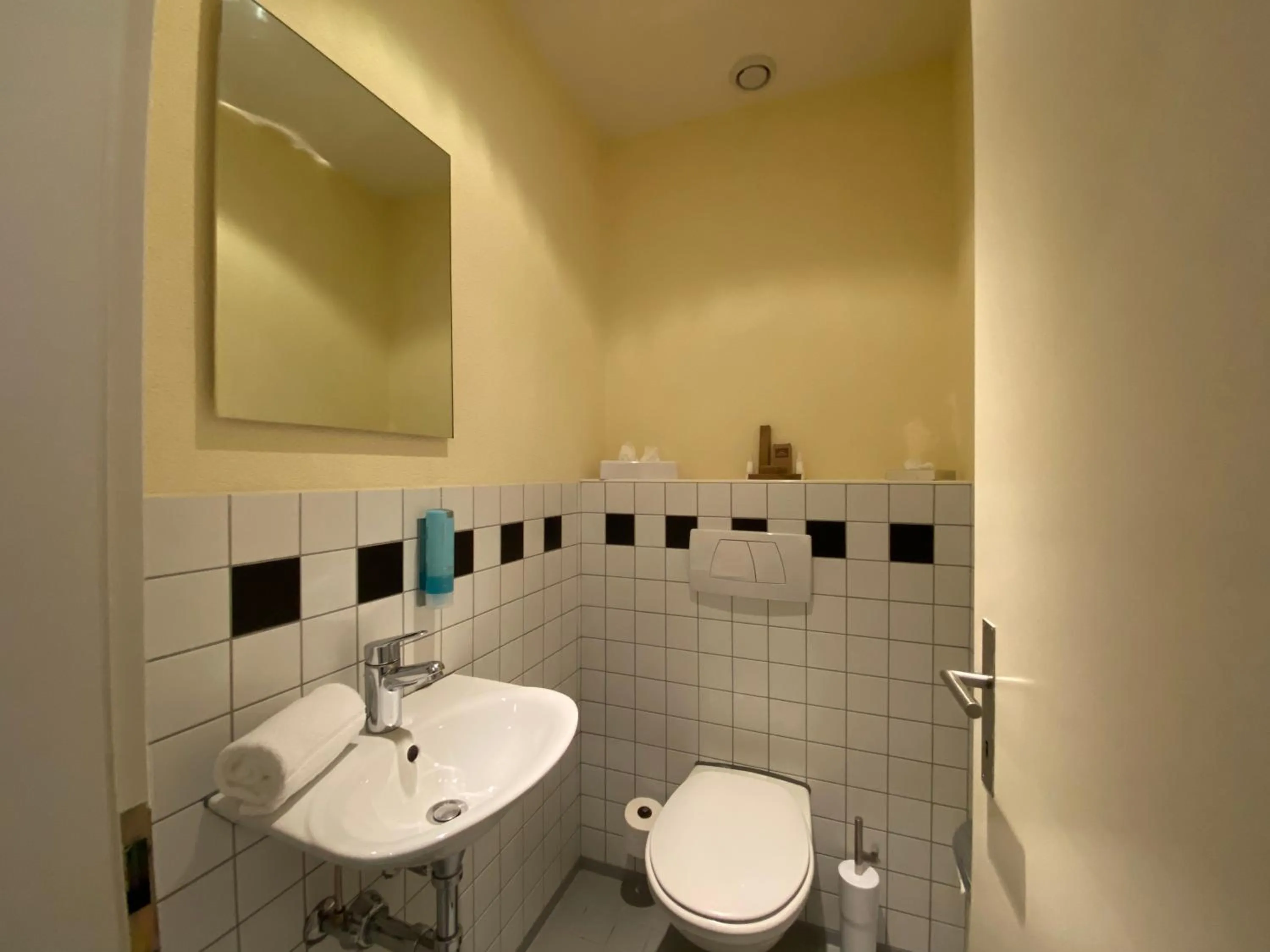 Toilet in Thermal Hotels & Walliser Alpentherme Leukerbad