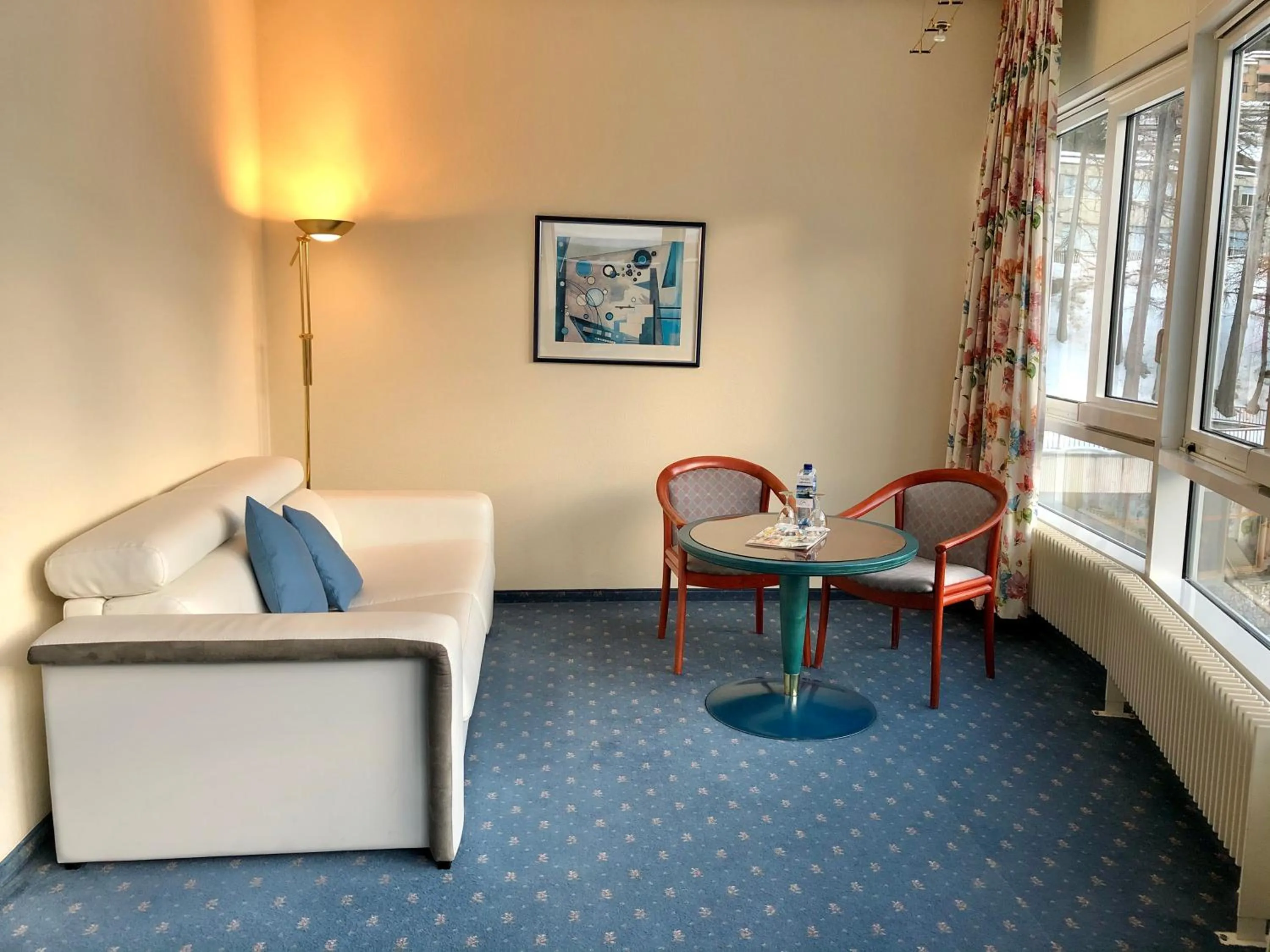 Living room in Thermal Hotels & Walliser Alpentherme Leukerbad