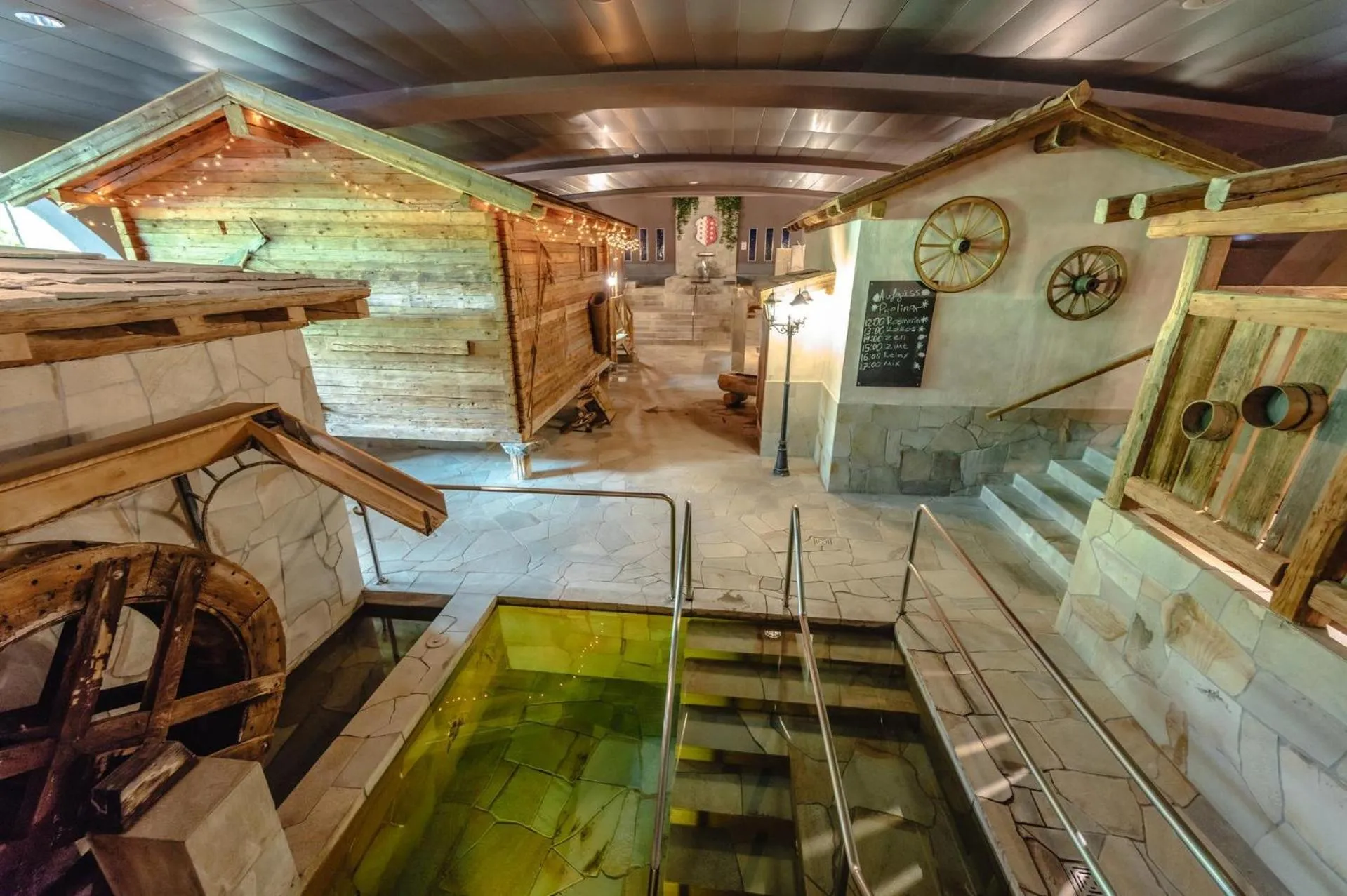 Sauna in Thermal Hotels & Walliser Alpentherme Leukerbad