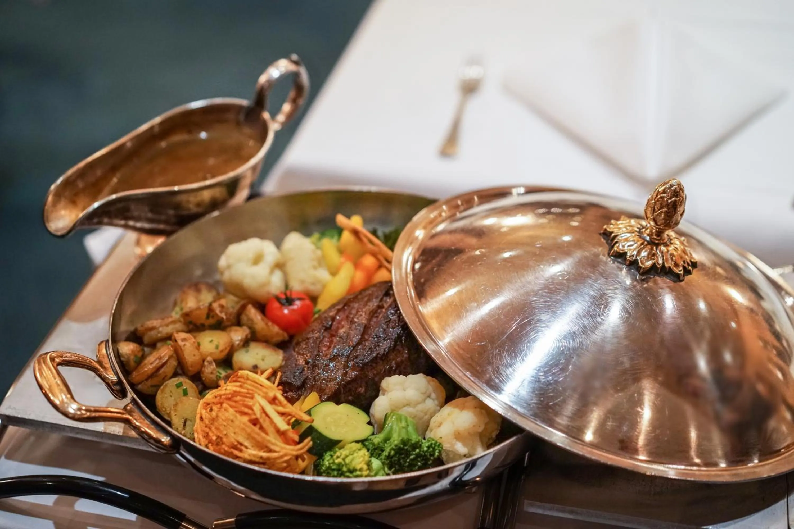 Food and drinks in Thermal Hotels & Walliser Alpentherme Leukerbad