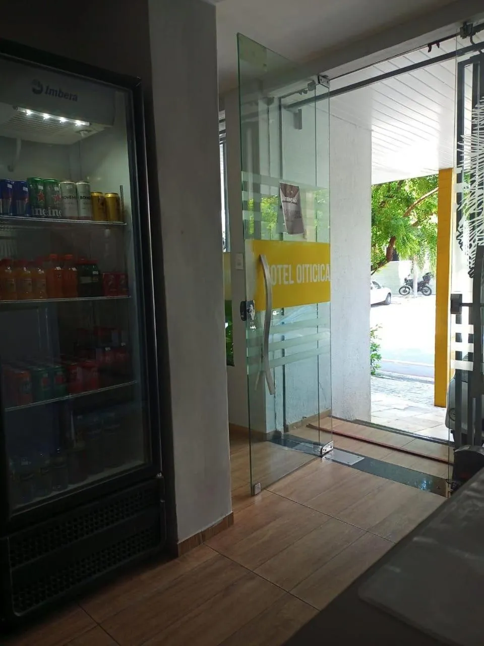 Lobby or reception in Hotel Oiticica