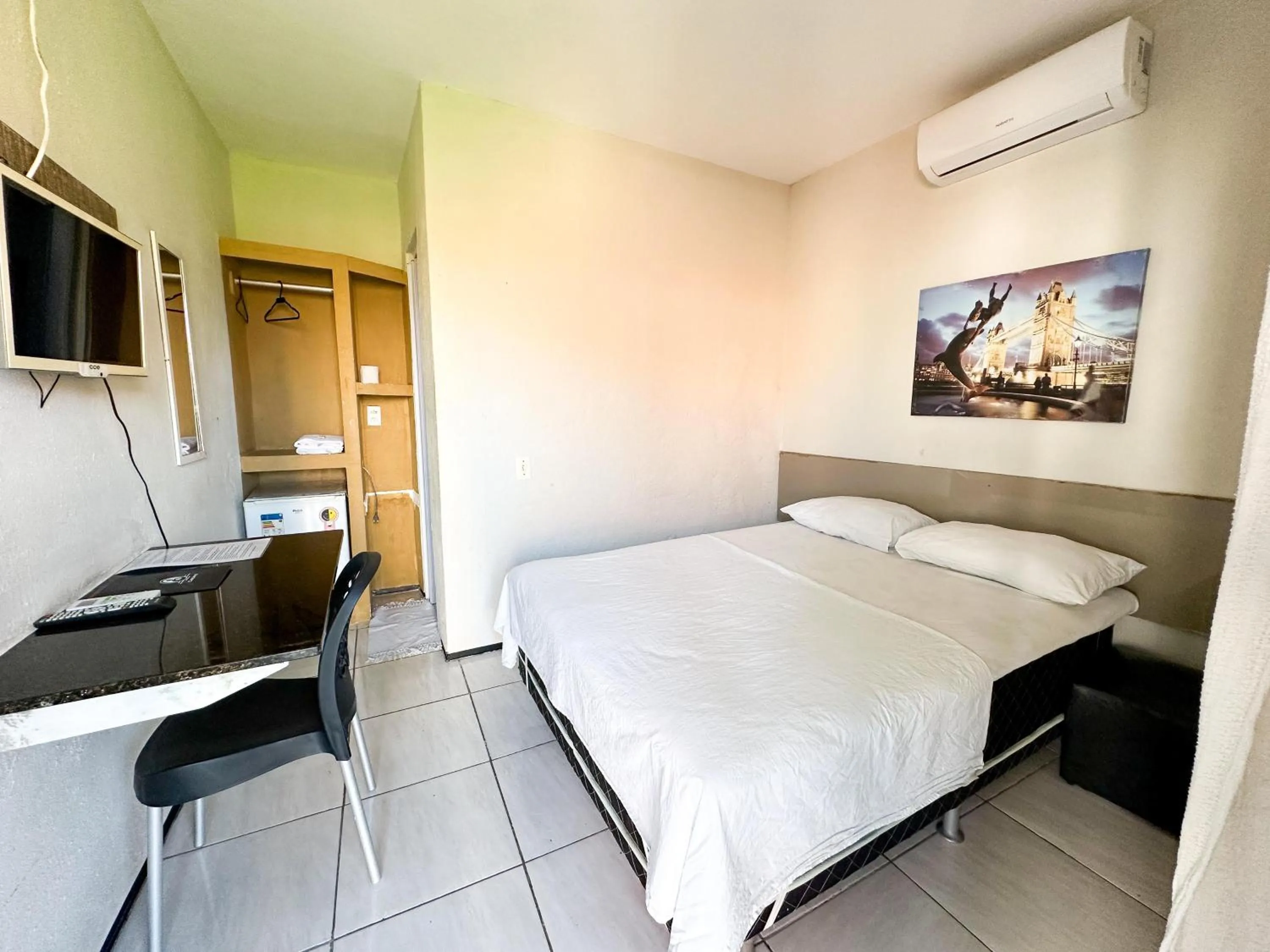 Bed in Hotel Oiticica