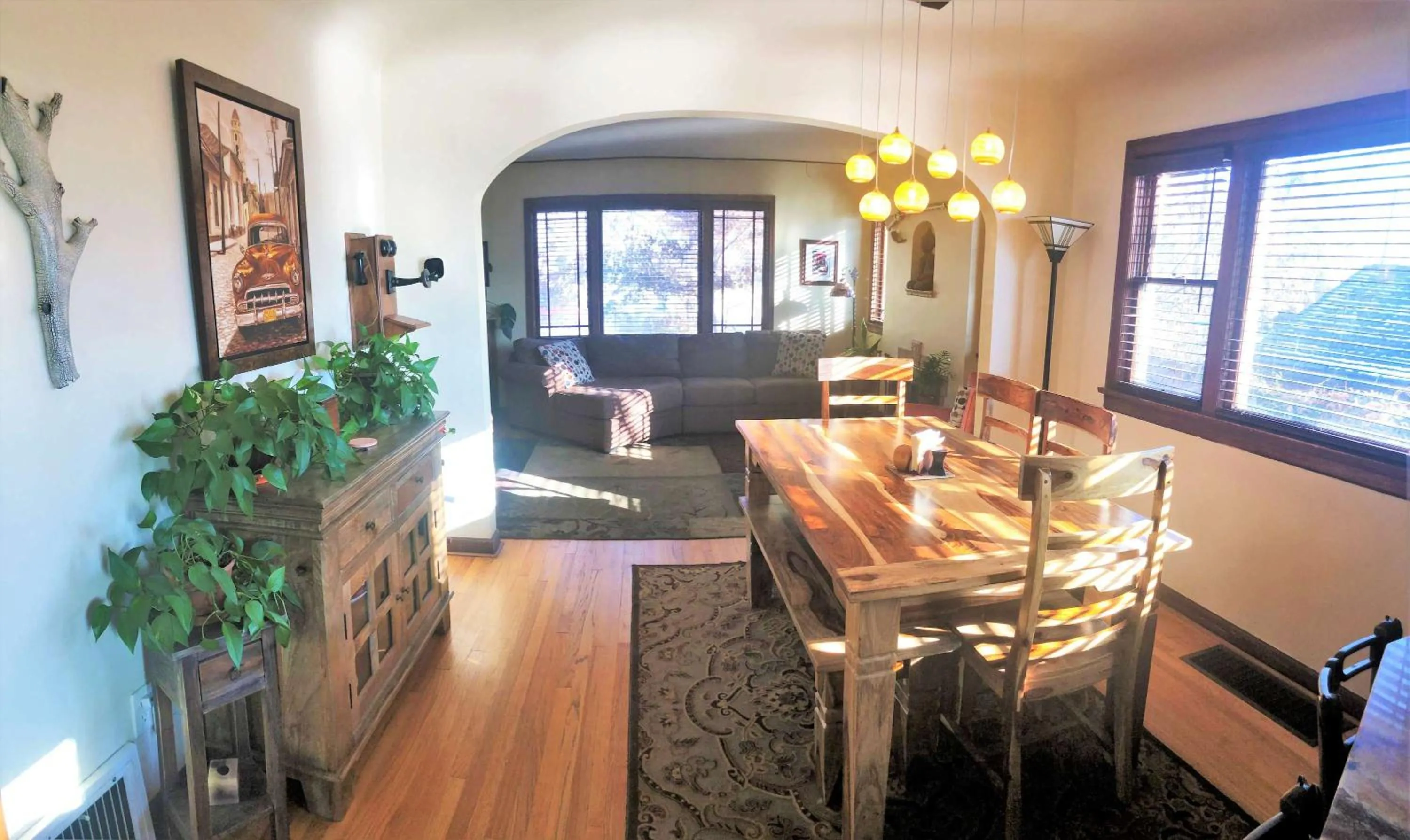 Dining area in 6-Bedroom Tudor in the Downtown Historic District