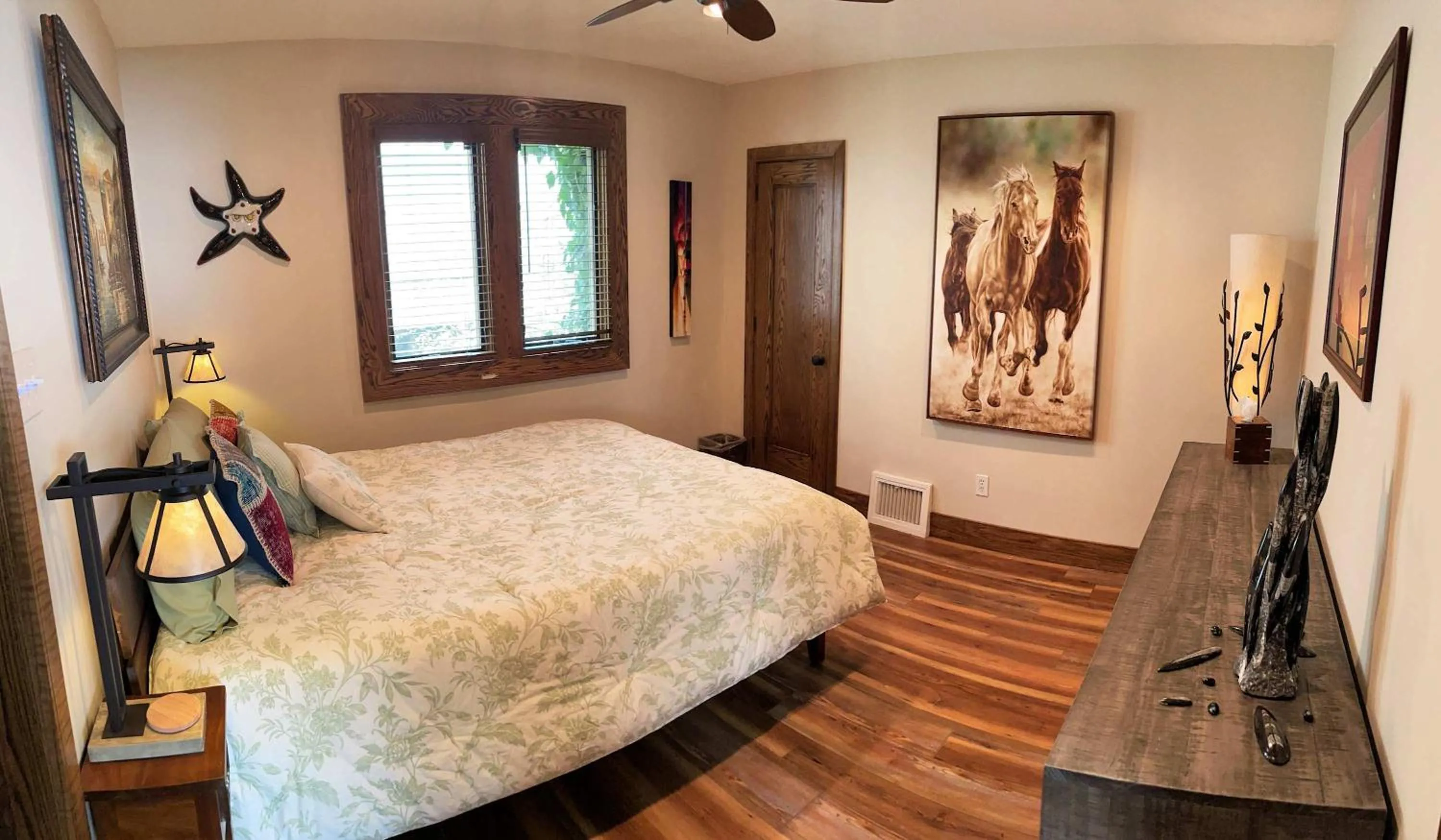 Bedroom, Bed in 6-Bedroom Tudor in the Downtown Historic District