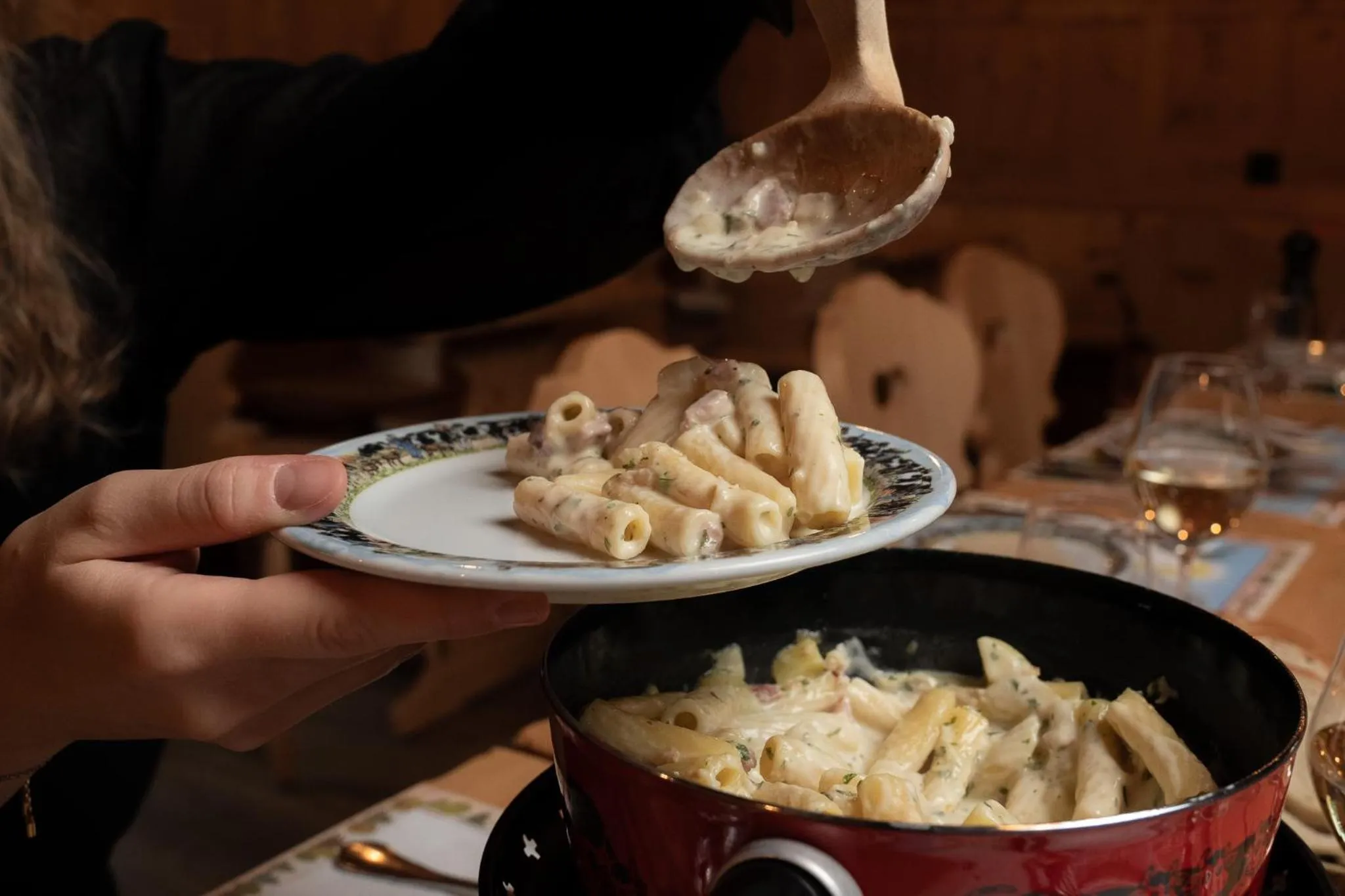 Restaurant/places to eat in Hôtel de Gruyères