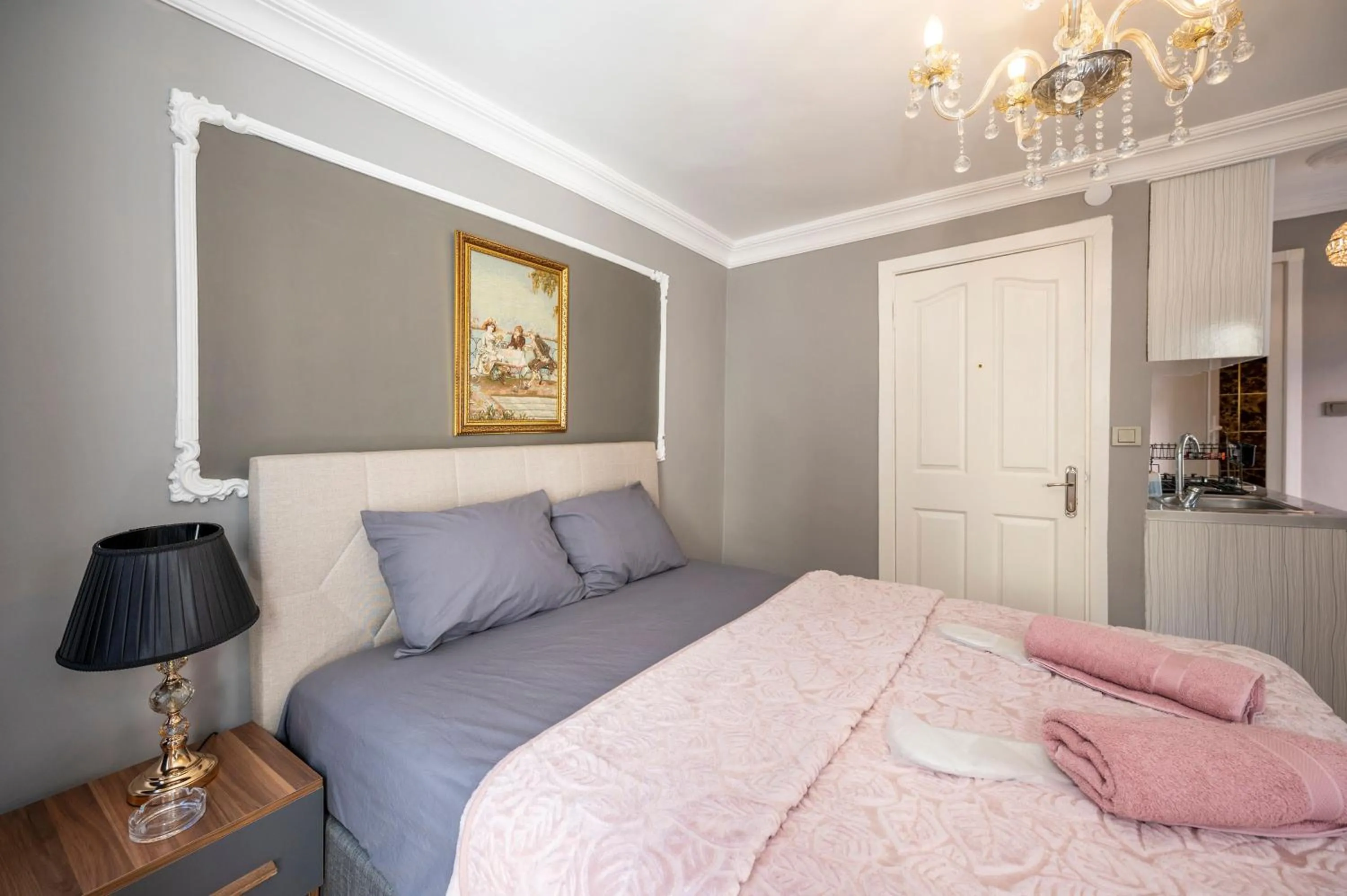 Bed in MYMOON Residence