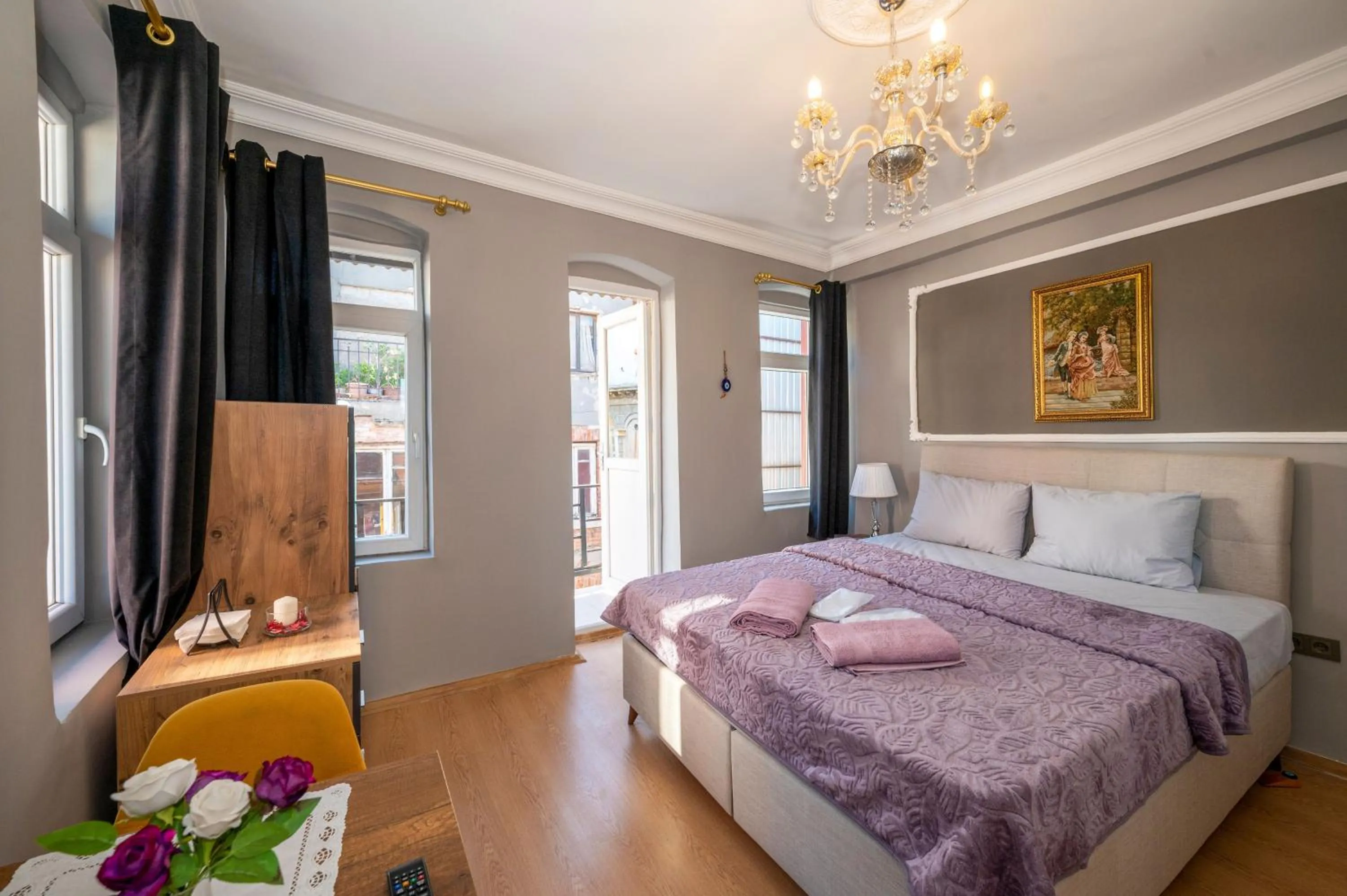 Bed in MYMOON Residence