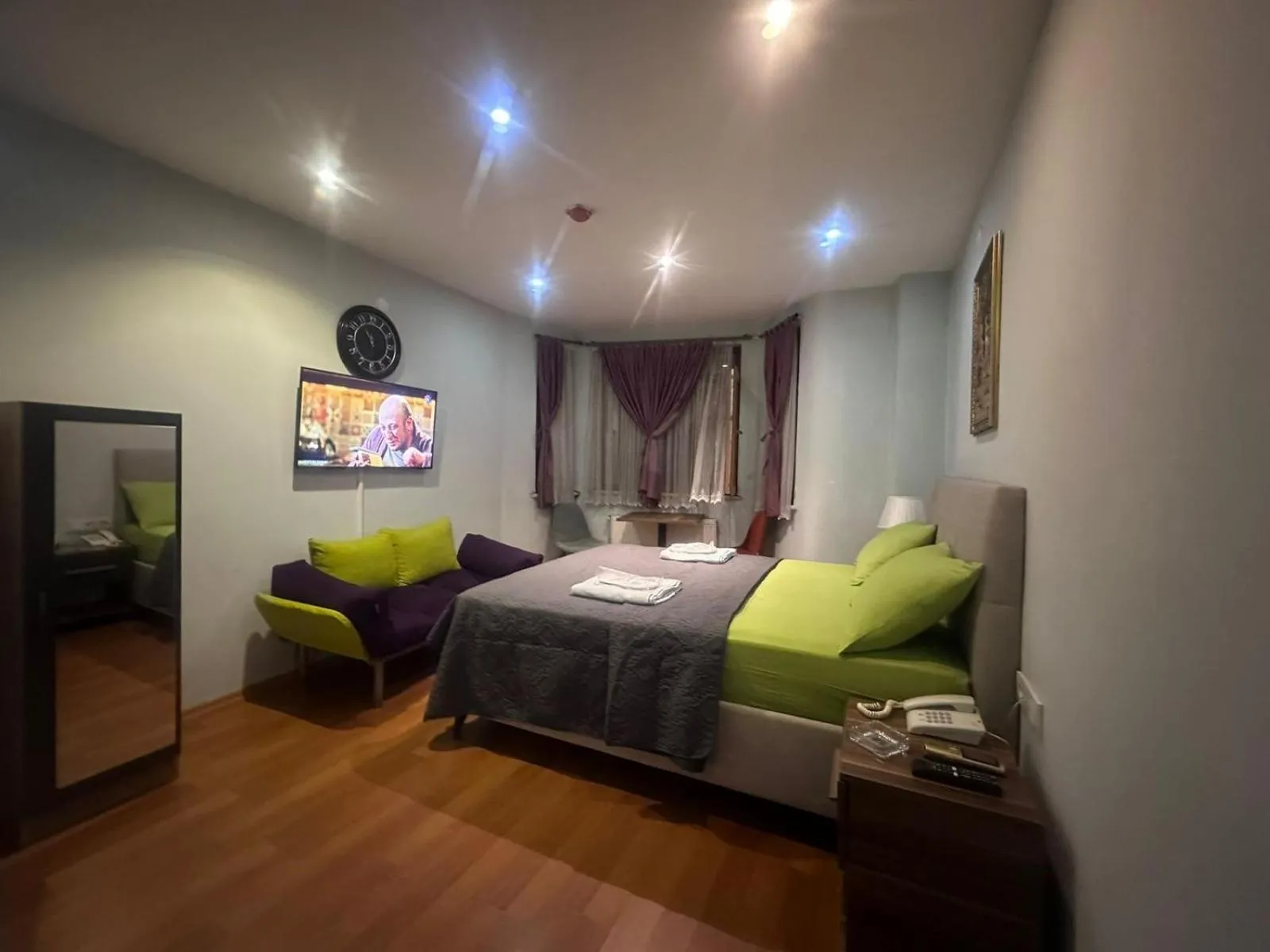 Bed in MYMOON Residence