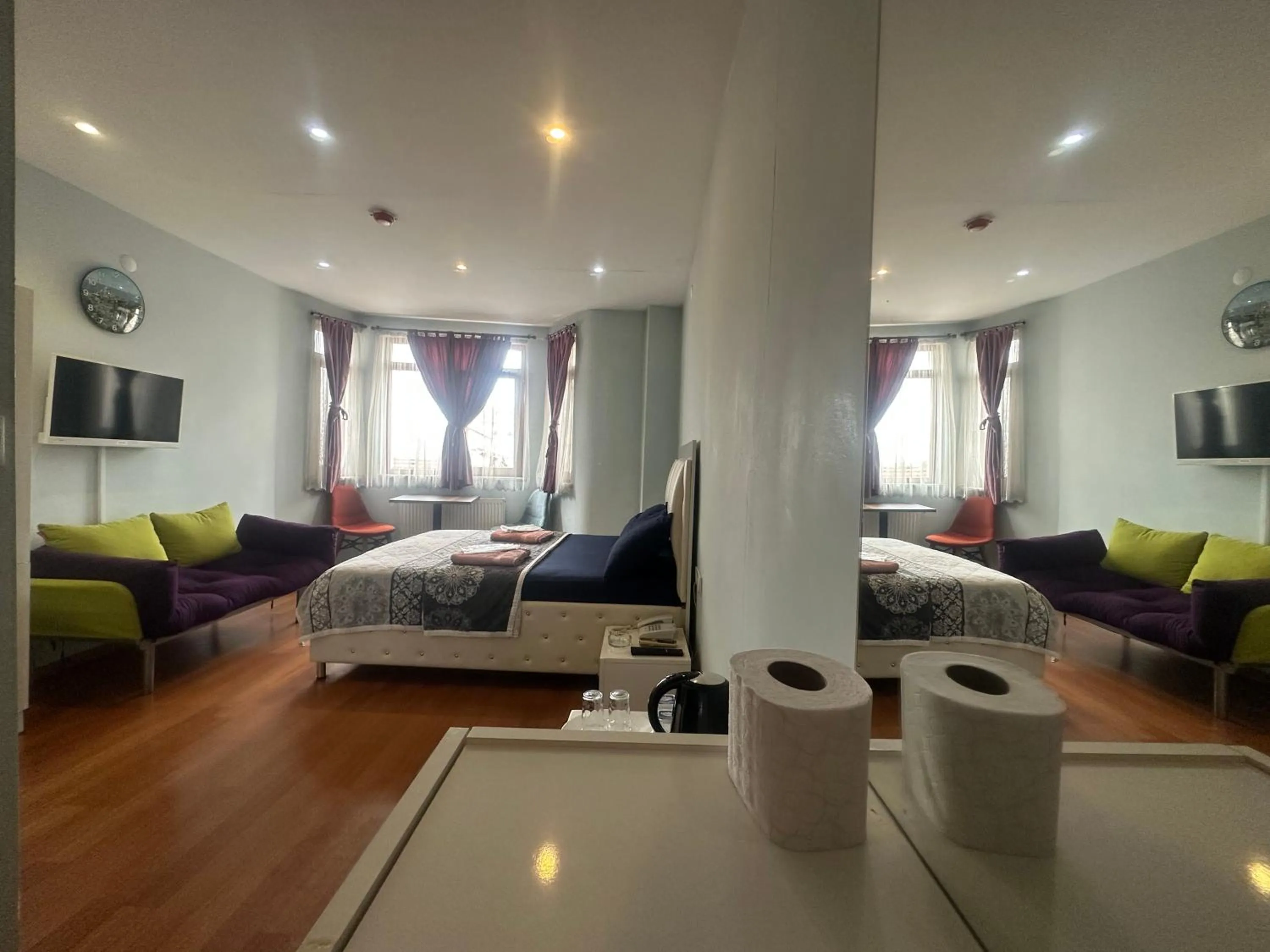 Bed in MYMOON Residence