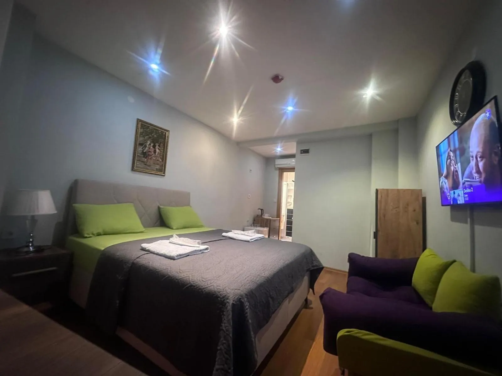 Bed in MYMOON Residence