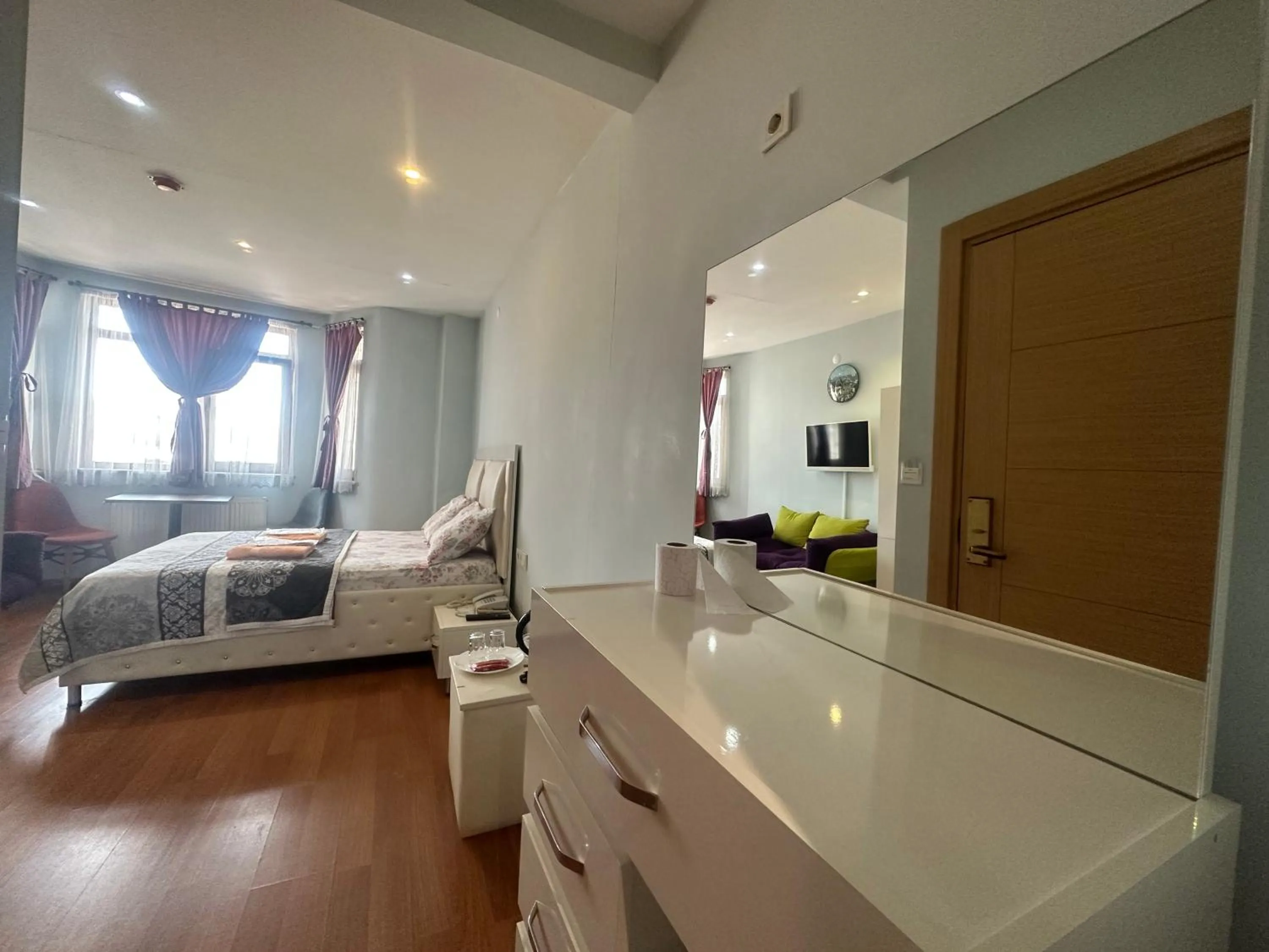 Bed in MYMOON Residence