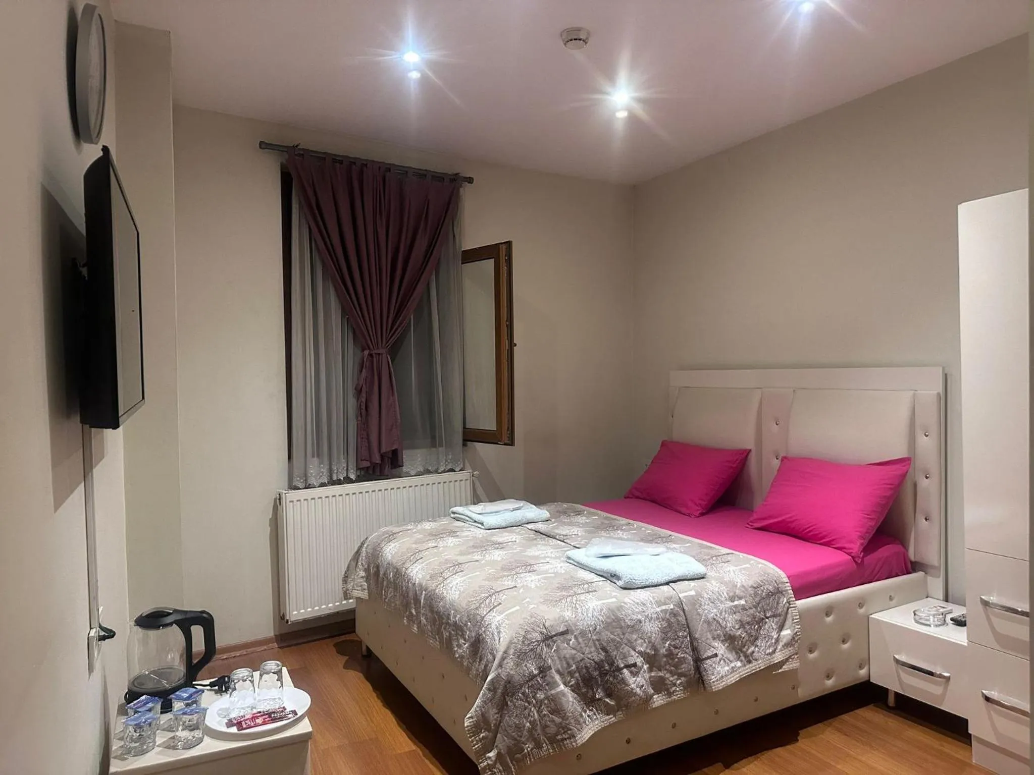 Bed in MYMOON Residence