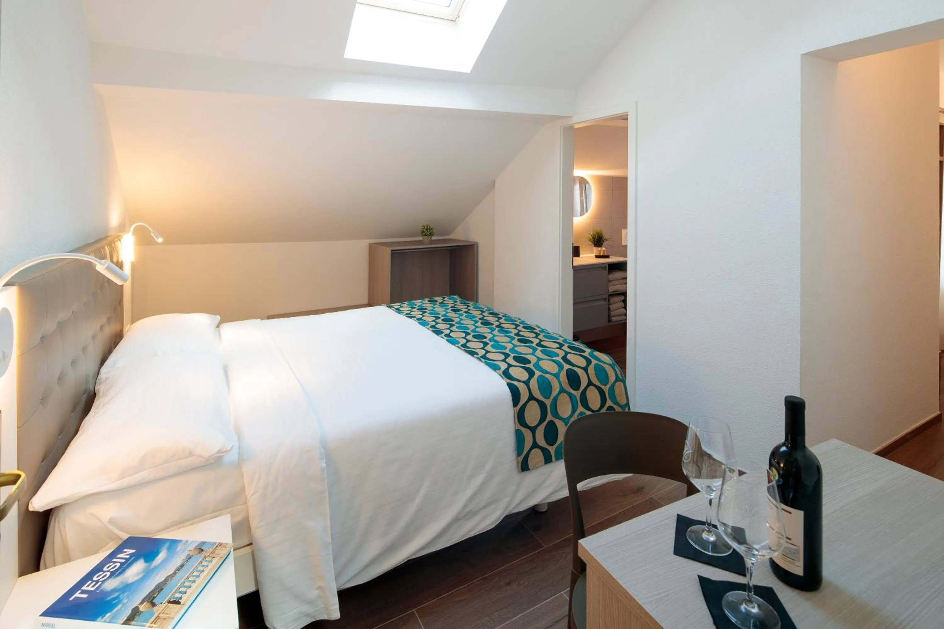 Bed in Hotel America