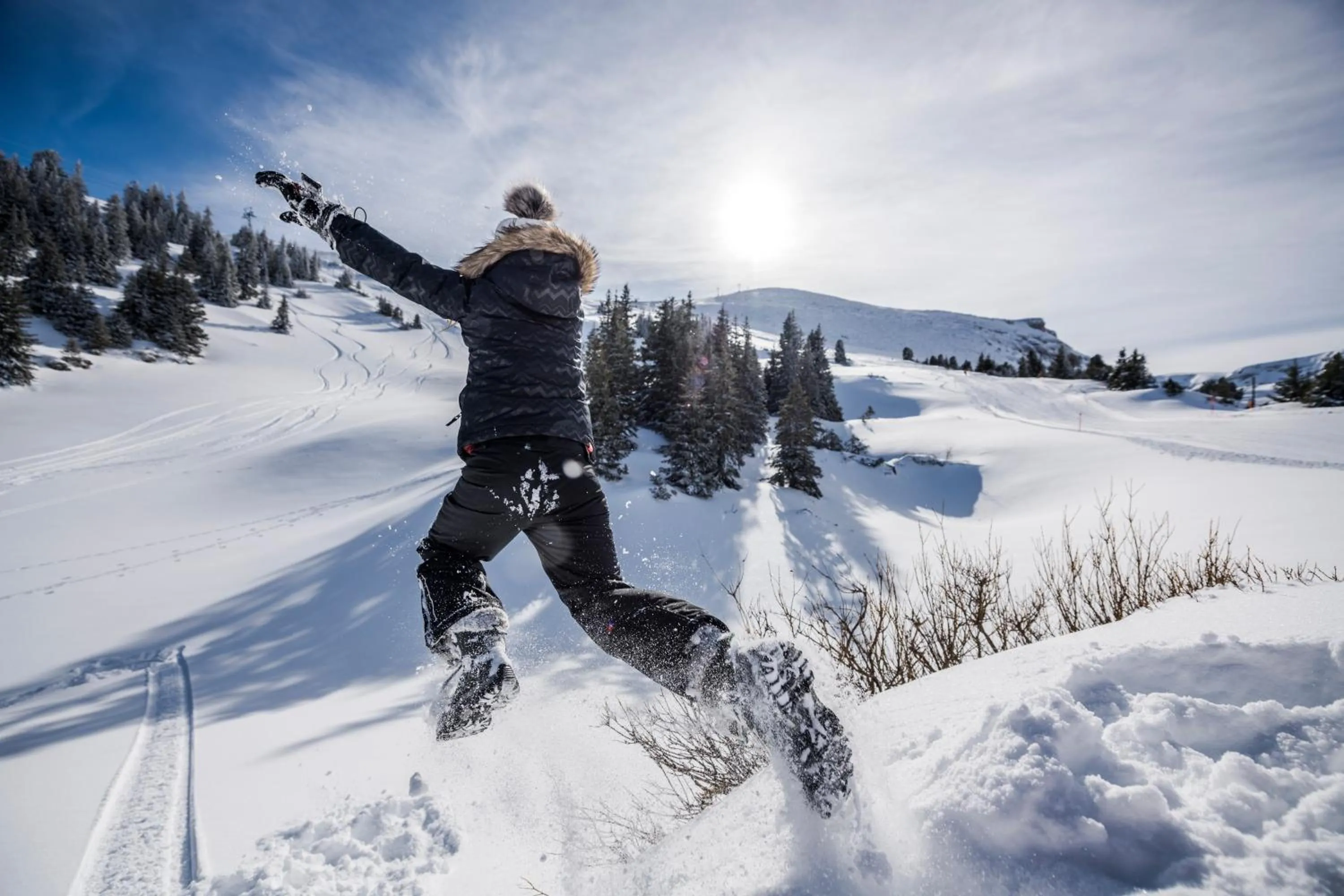 Winter in Hotel Säntis Lodge