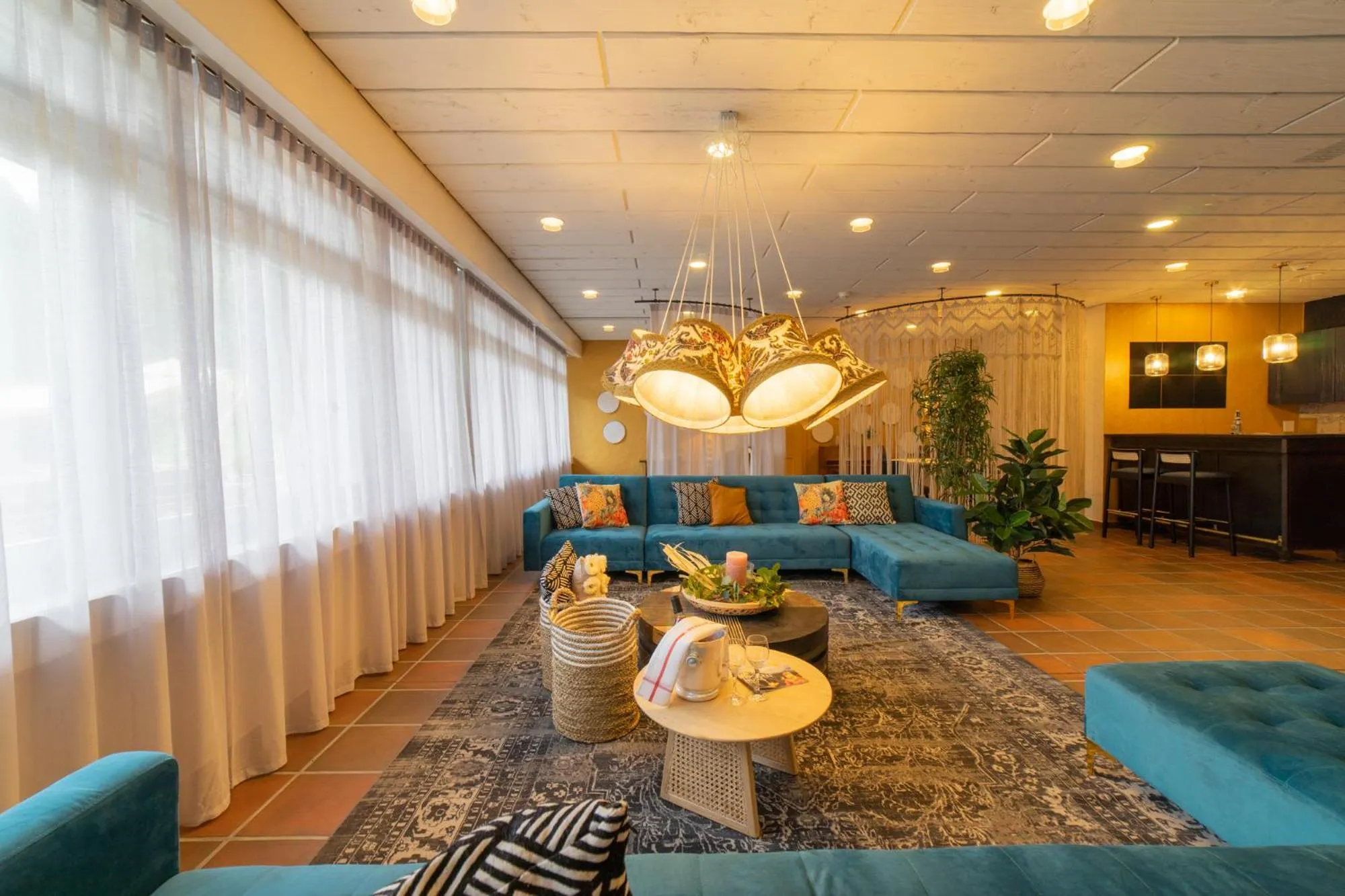 Lounge or bar in Hotel Säntis Lodge