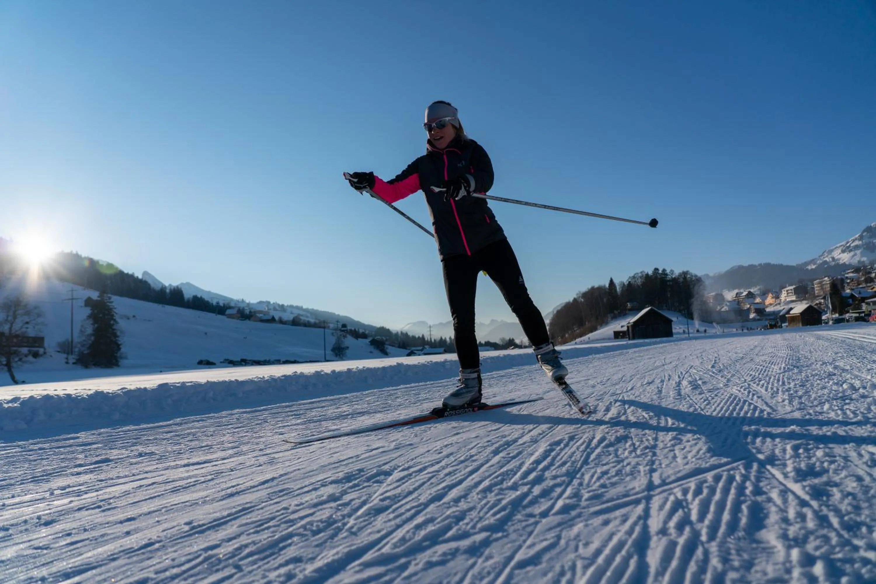 Natural landscape in Hotel Säntis Lodge