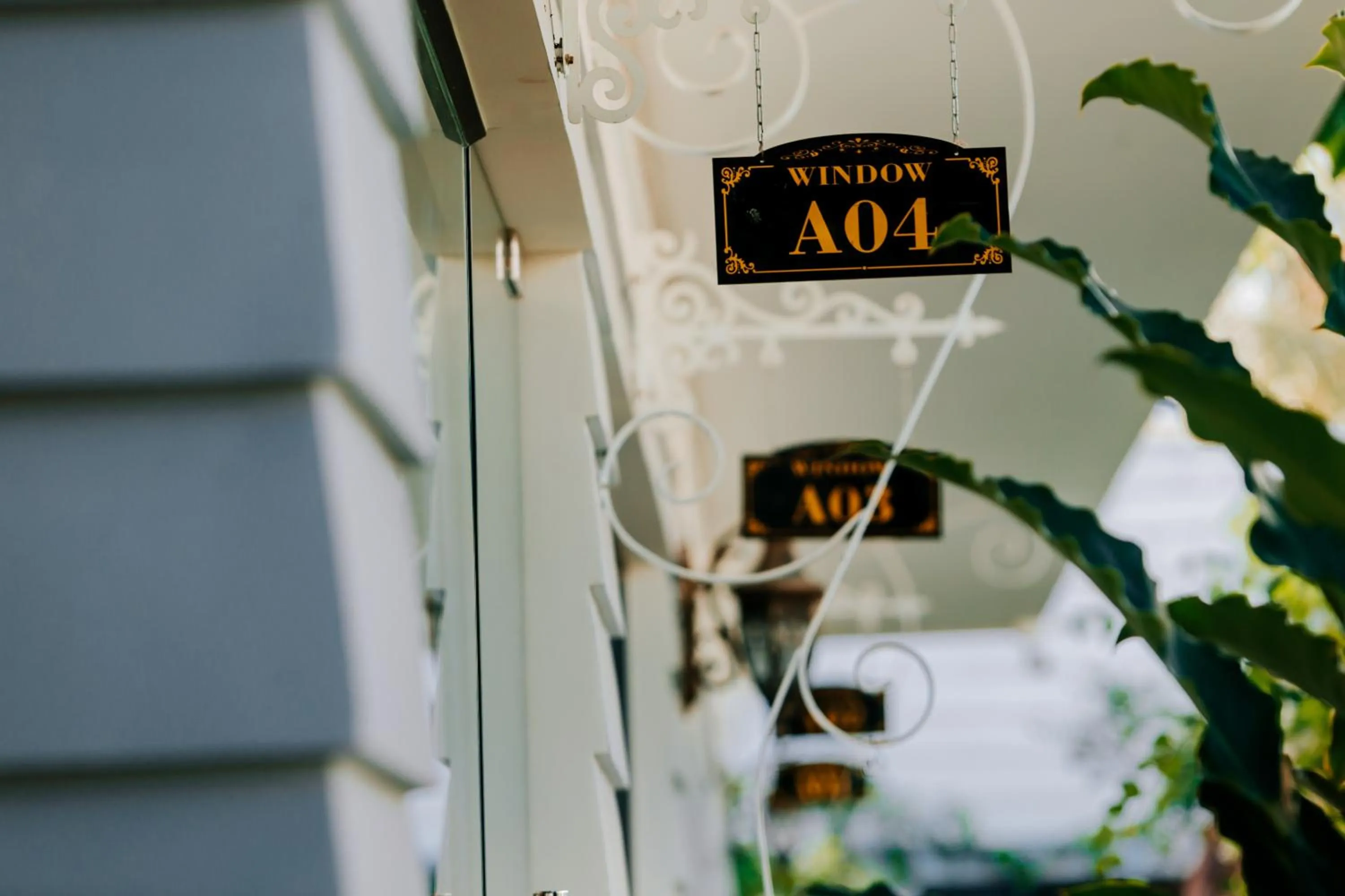 Property logo or sign in Window Homestay