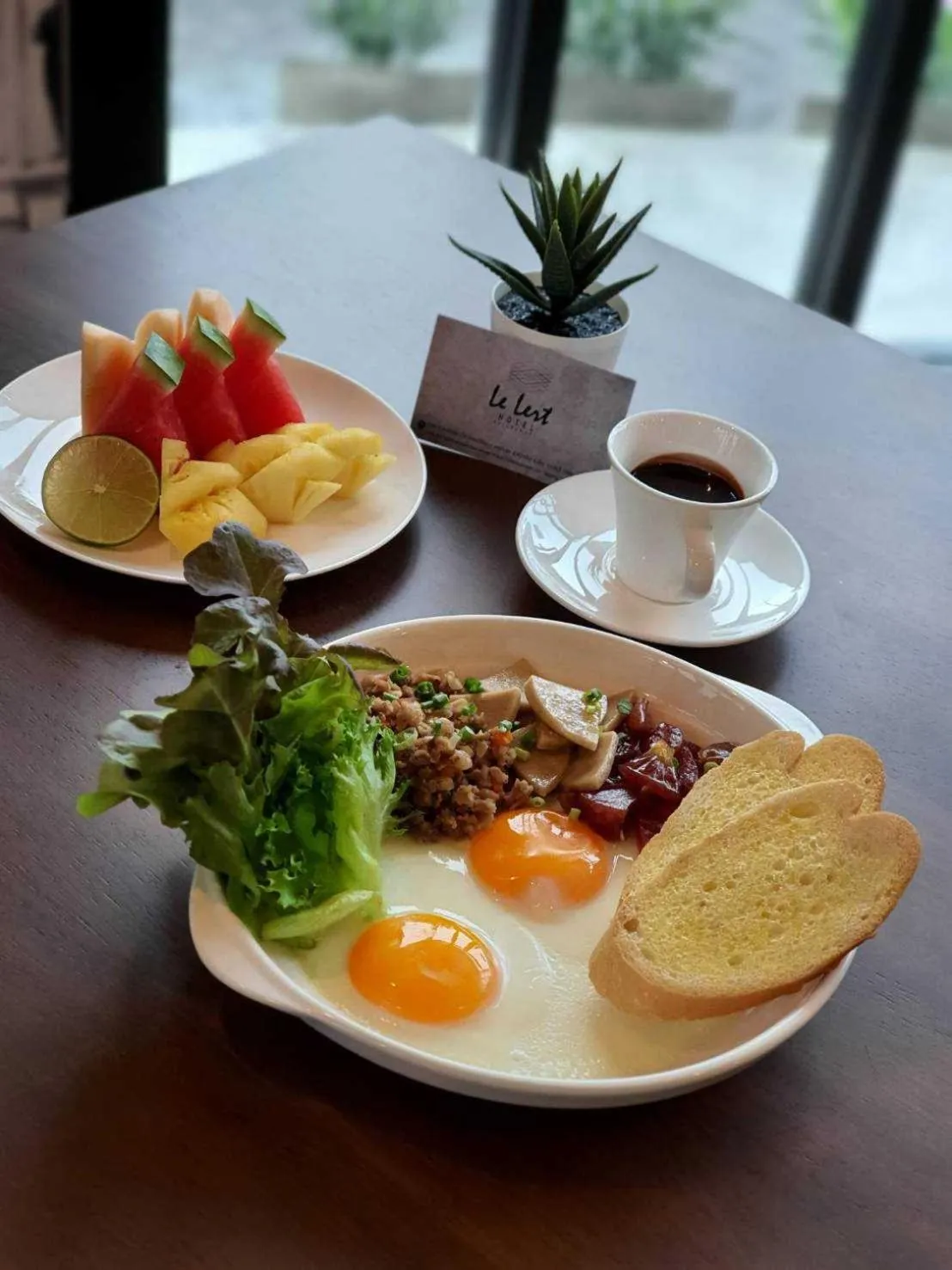 Food close-up in Le Lert Hotel Ratchaburi