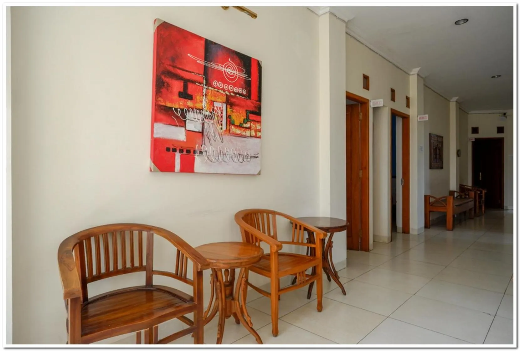 Area and facilities in RedDoorz near Lempuyangan Train Station