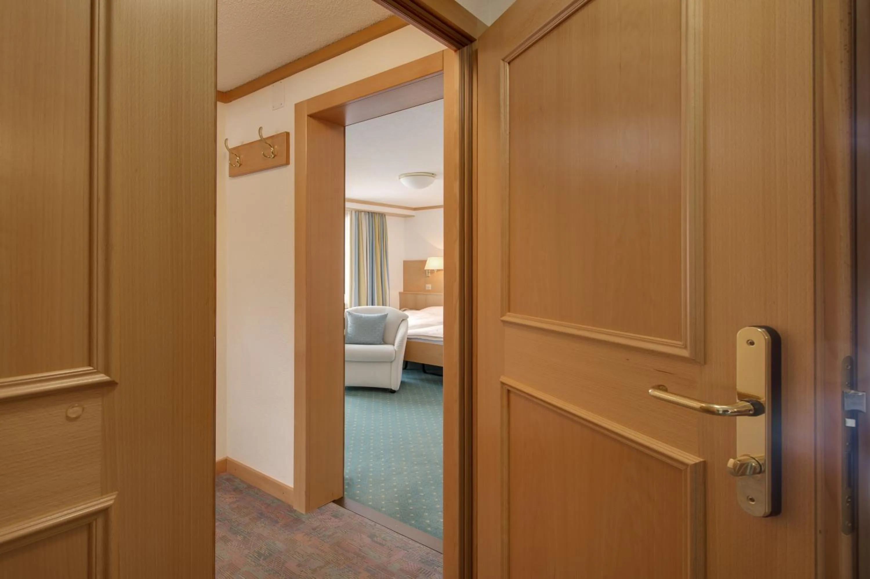 Decorative detail, Bed in Hotel Metropol & Spa Zermatt