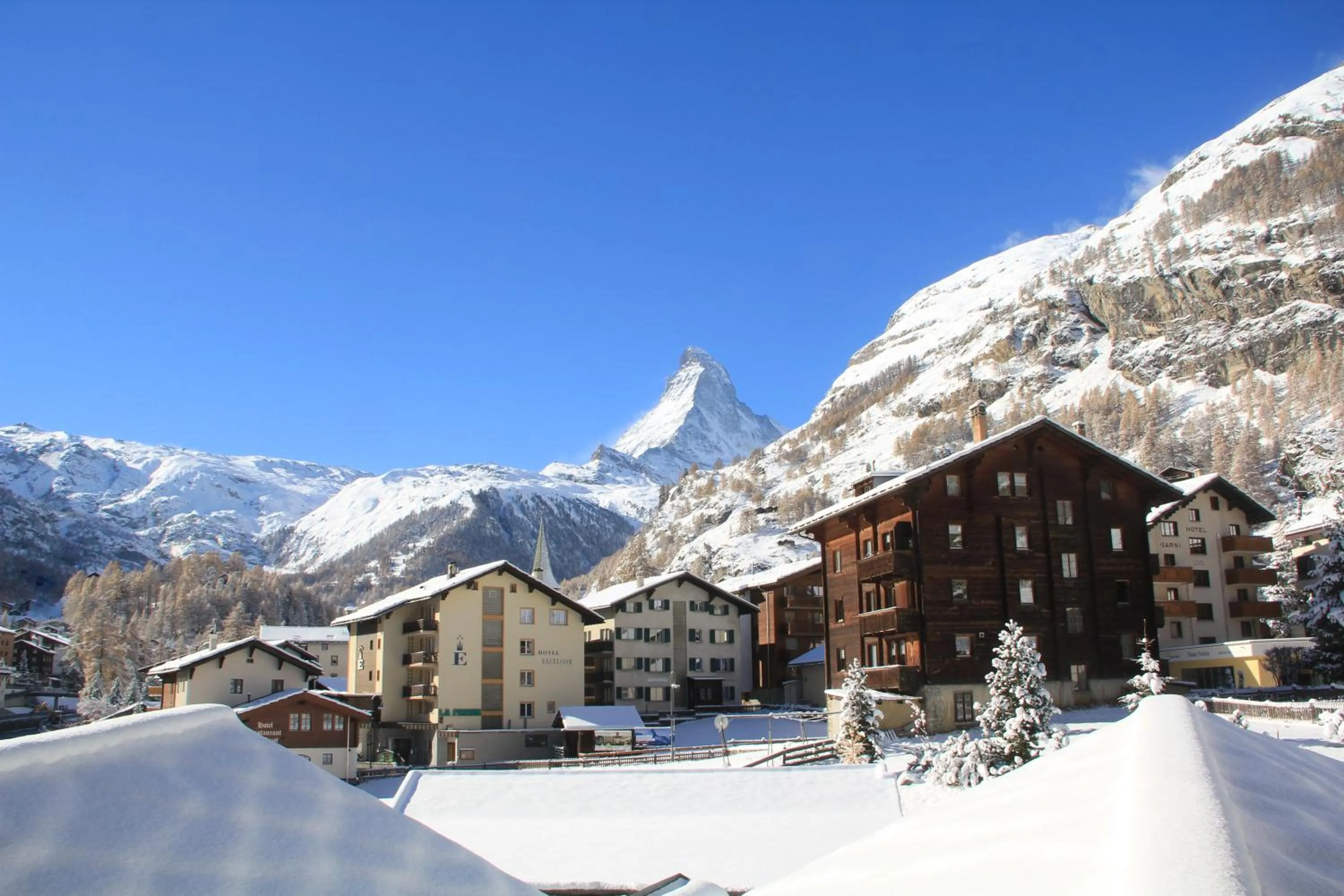 View (from property/room) in Hotel Metropol & Spa Zermatt