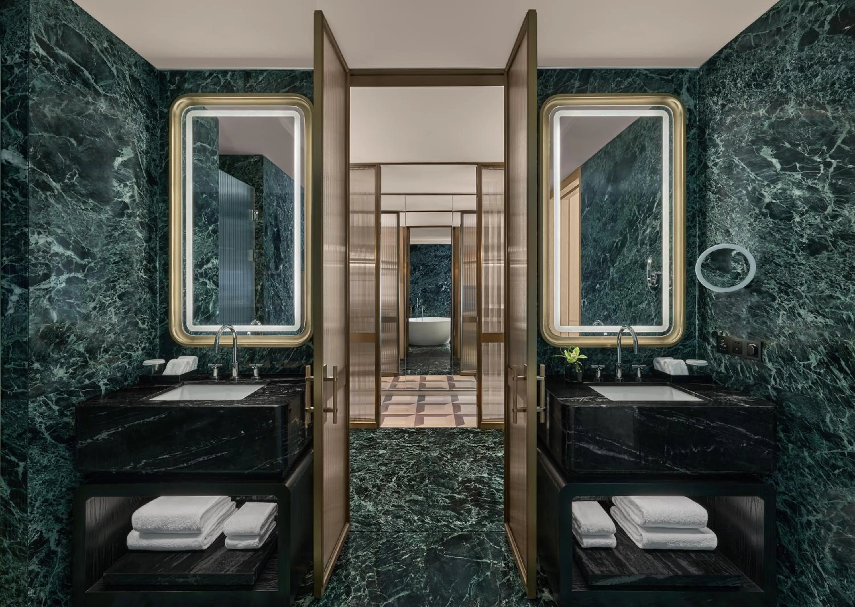 Bathroom in Waldorf Astoria Xiamen