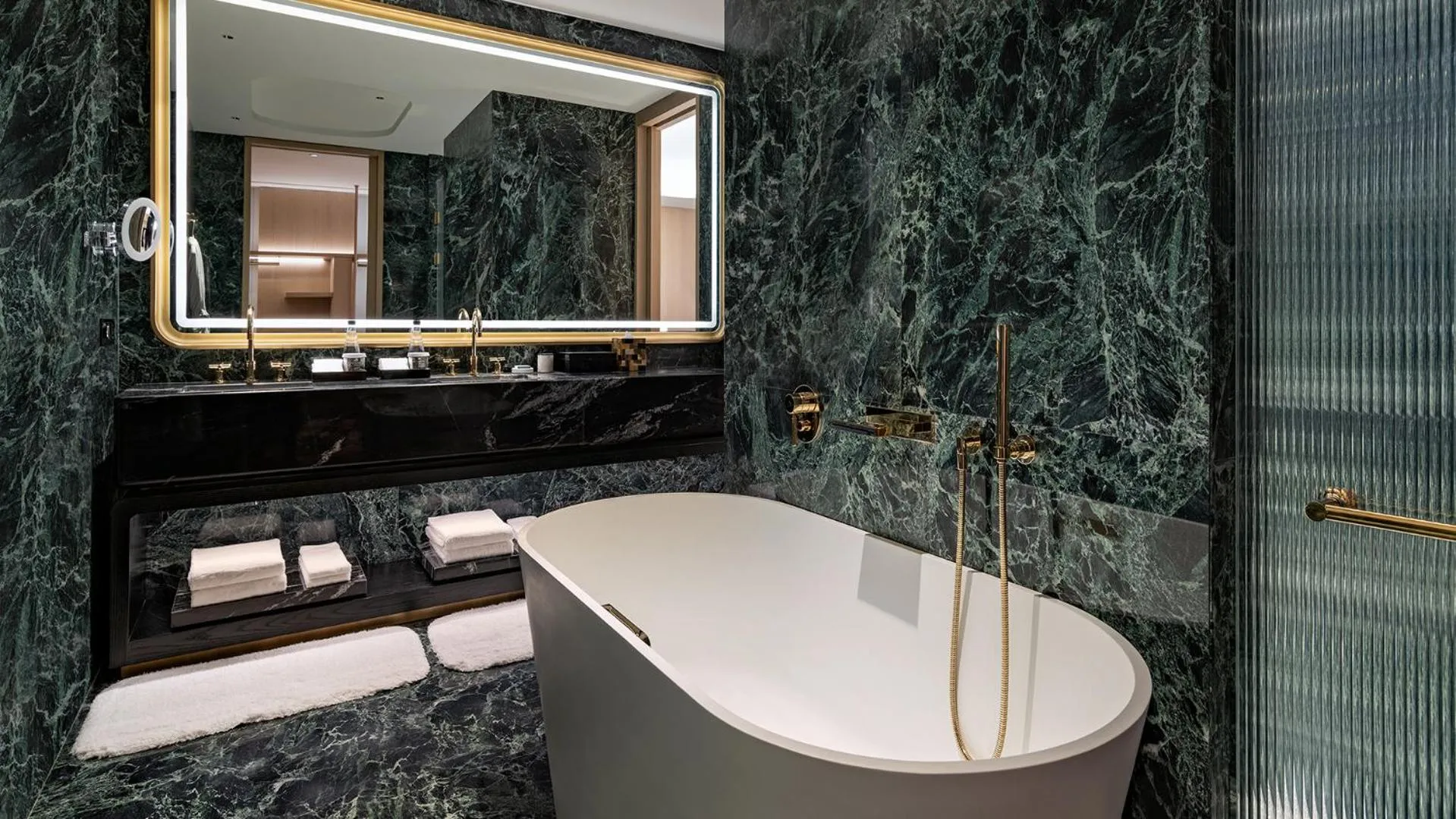 Bathroom in Waldorf Astoria Xiamen