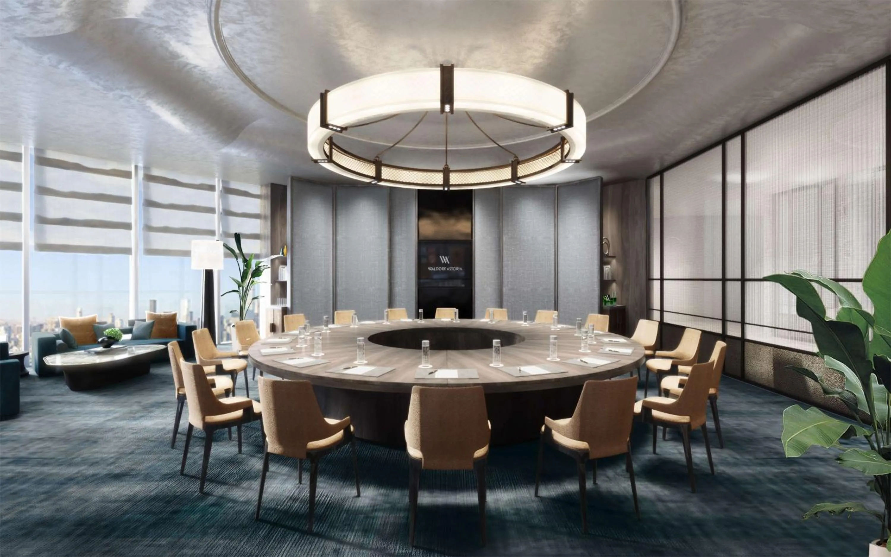 Meeting/conference room in Waldorf Astoria Xiamen
