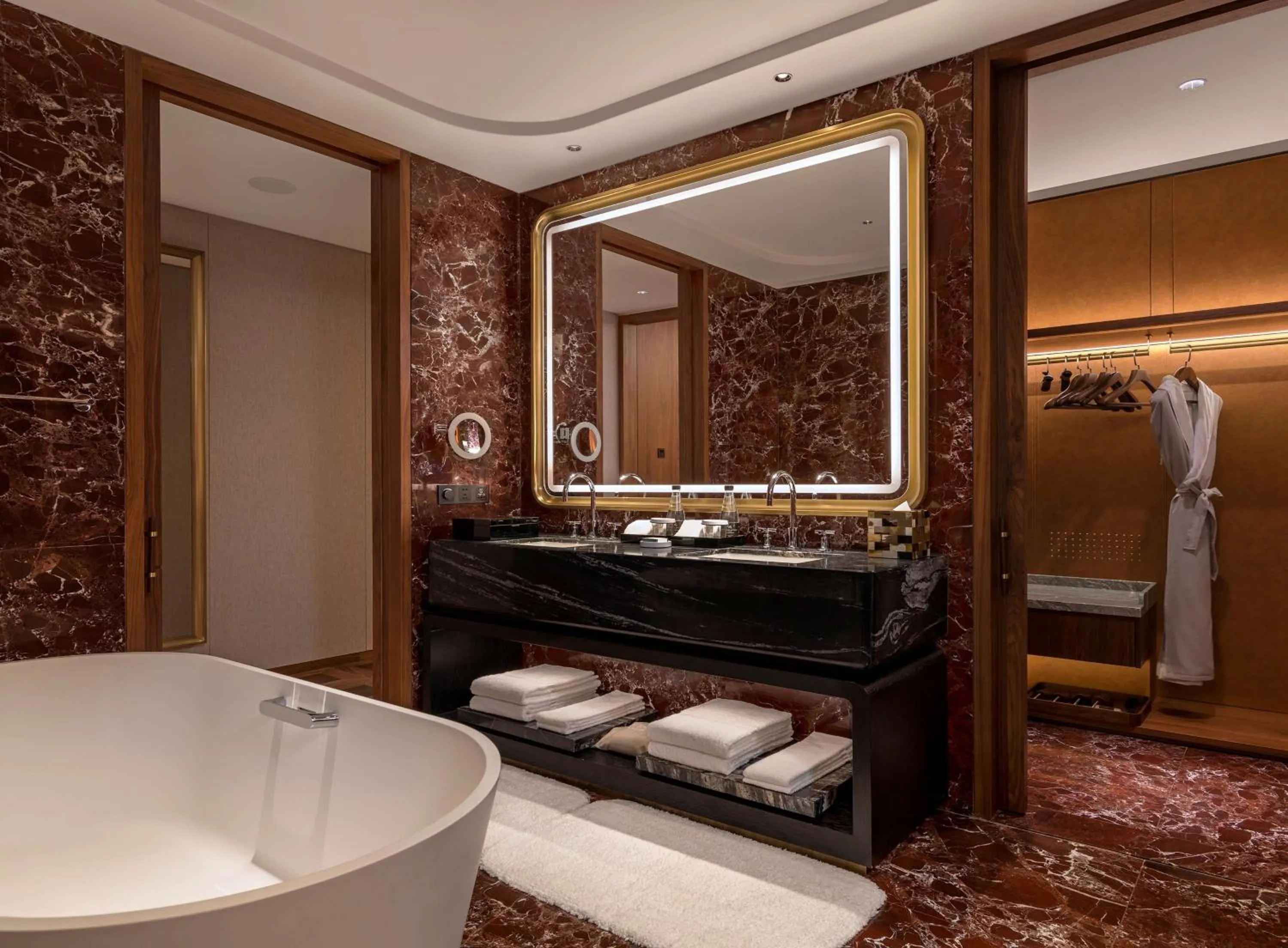Bathroom in Waldorf Astoria Xiamen