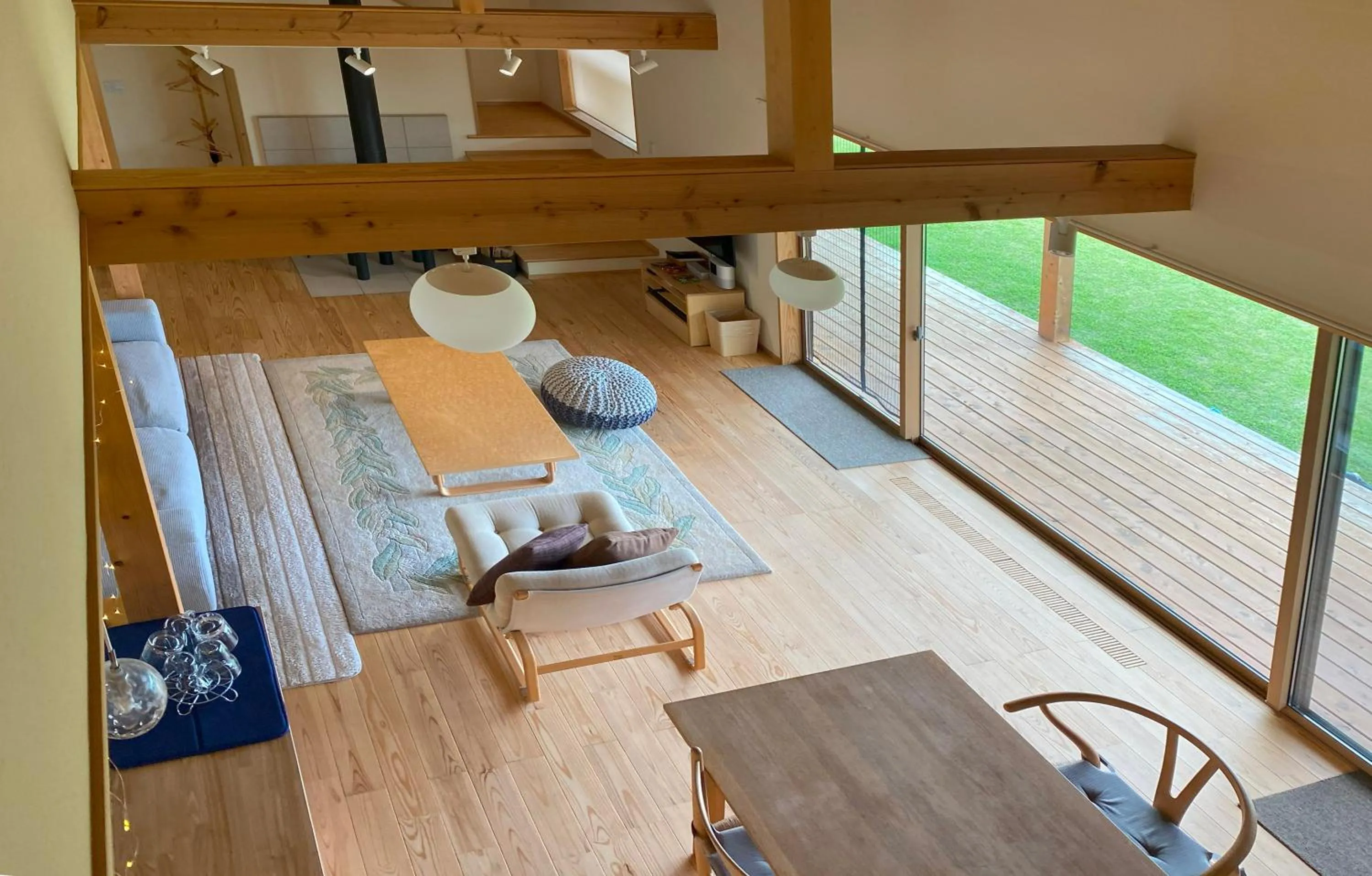 Living room in Garni MonyaMonya/ガルニモニャモニャ