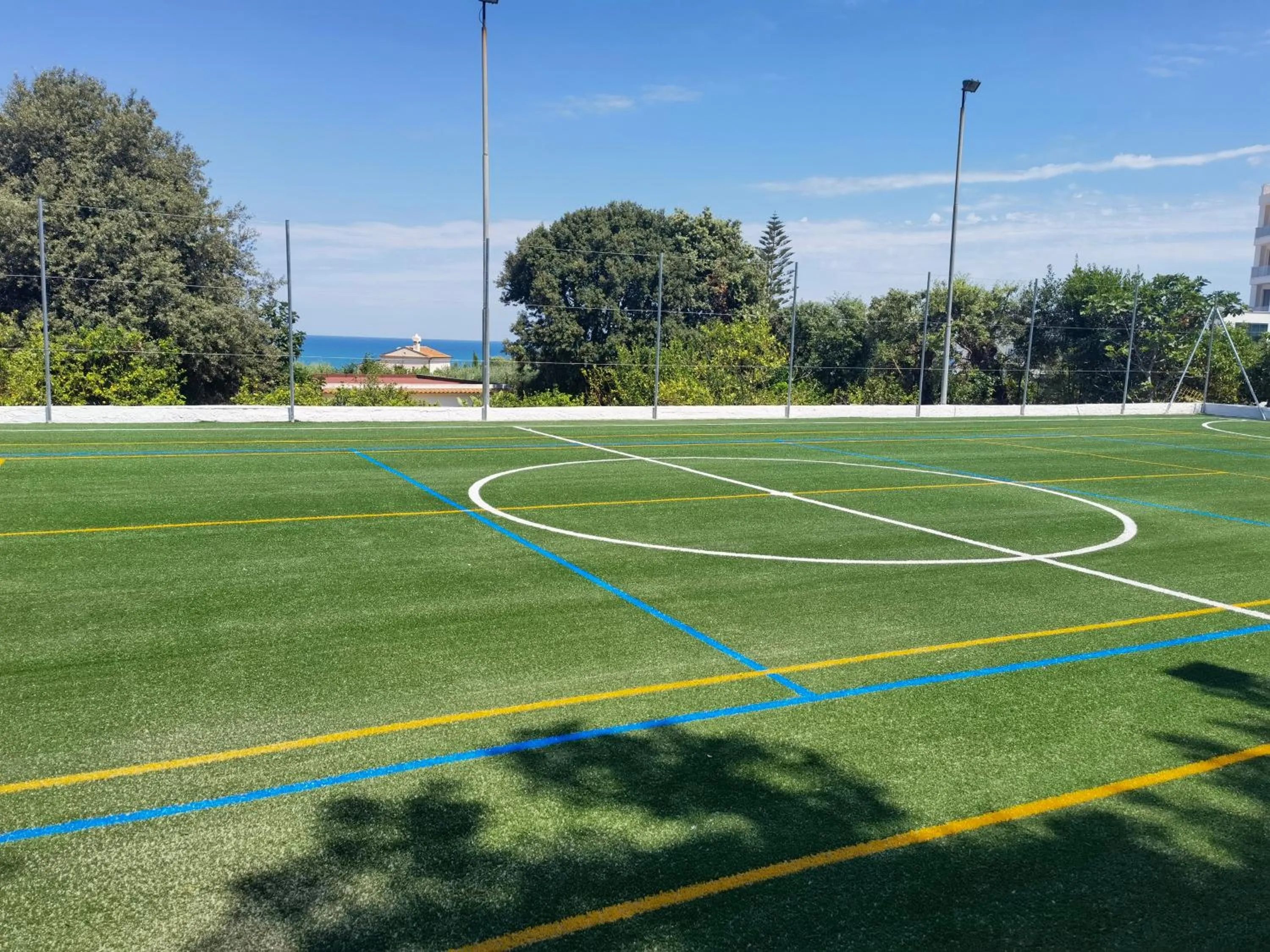 Tennis court in Rodi Resort