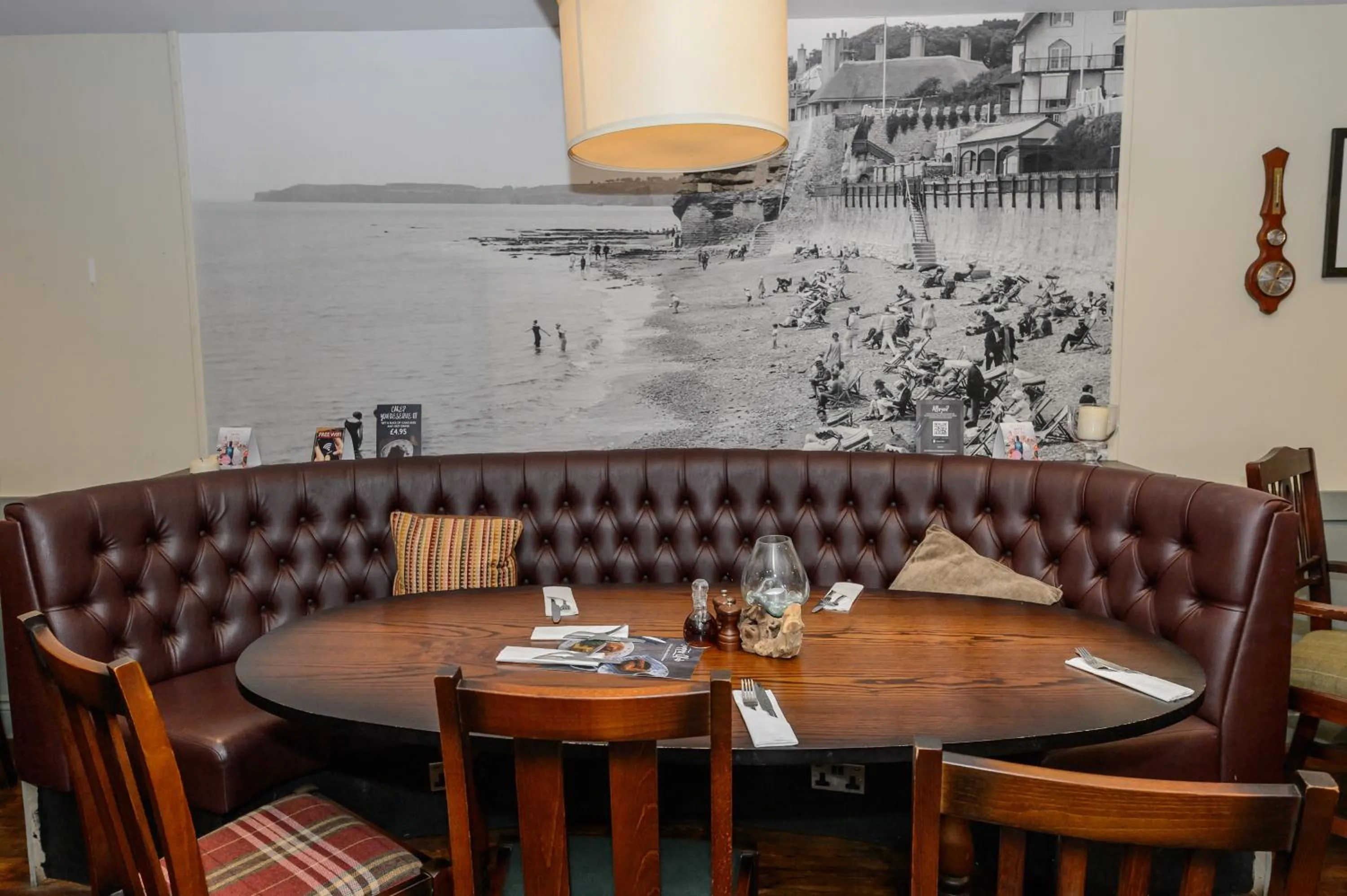 Dining area in Balfour Arms