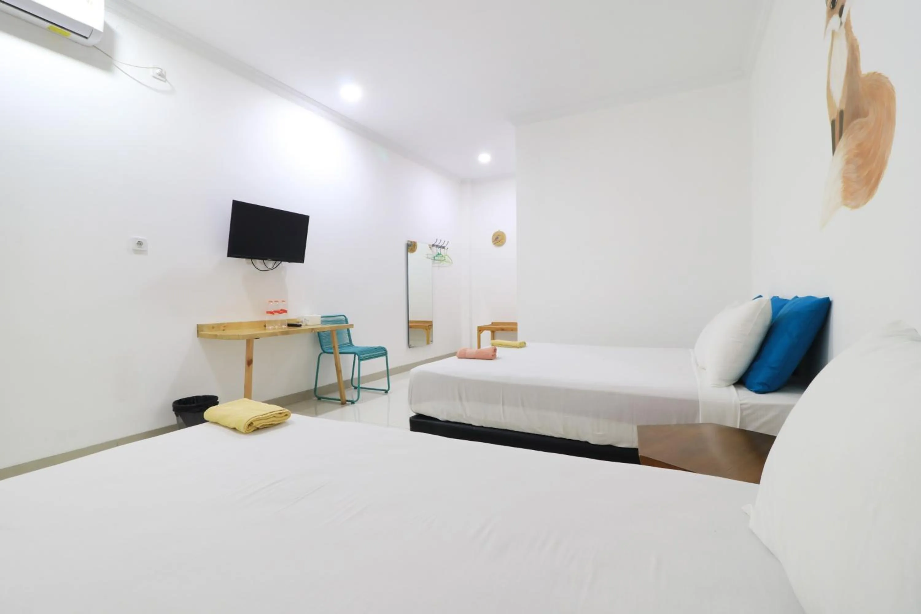 Bedroom, Bed in Locus Rooms