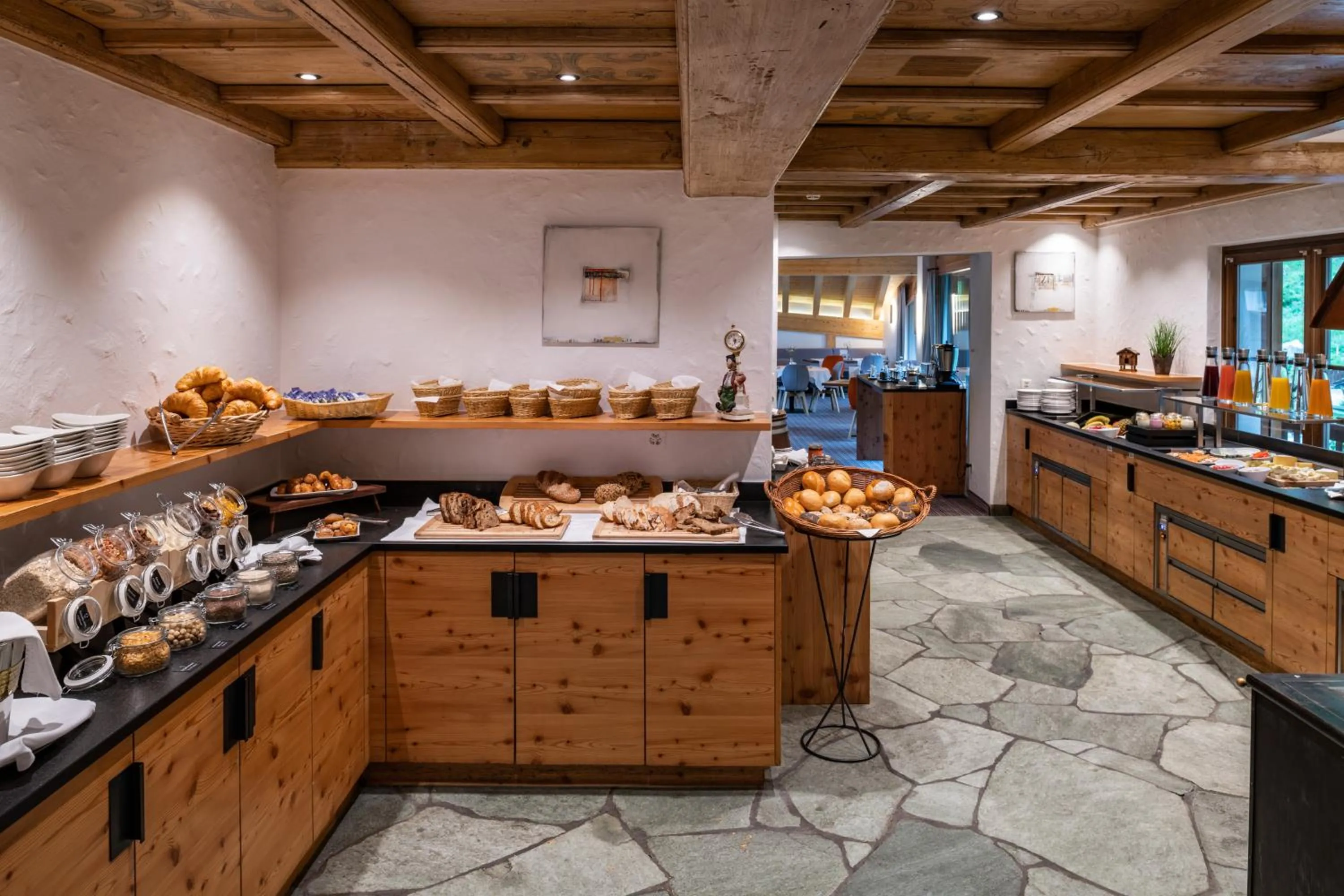 Buffet breakfast in Europe Hotel & Spa