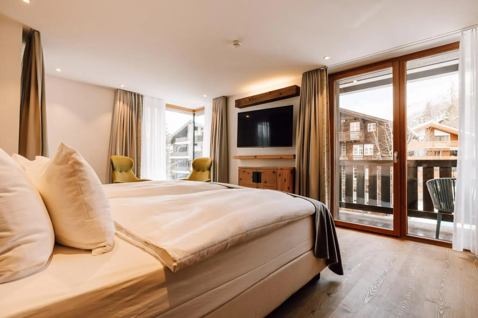 City view, Bed in Europe Hotel & Spa