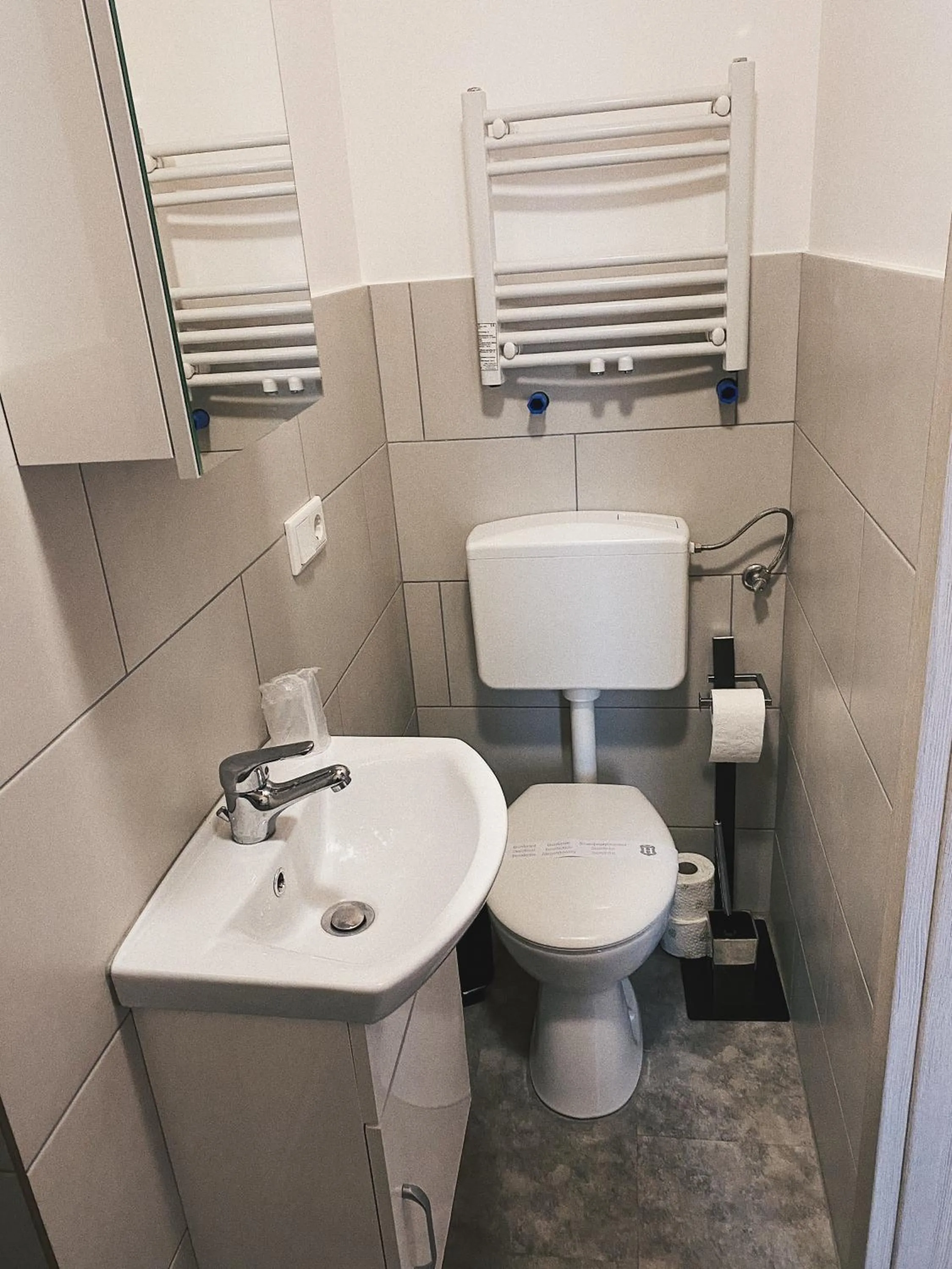 Bathroom in Pension Lavendel