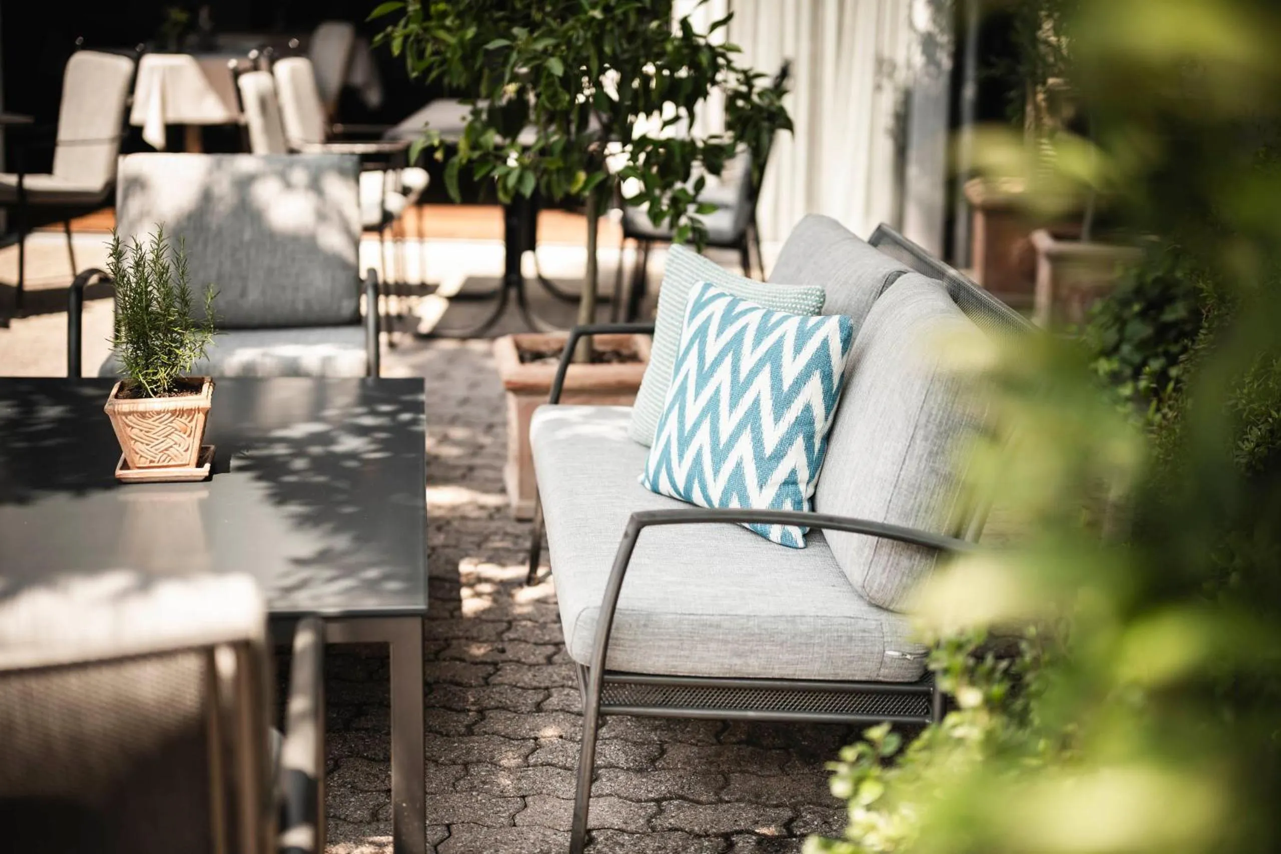Balcony/Terrace in Hotel Belvedere Locarno