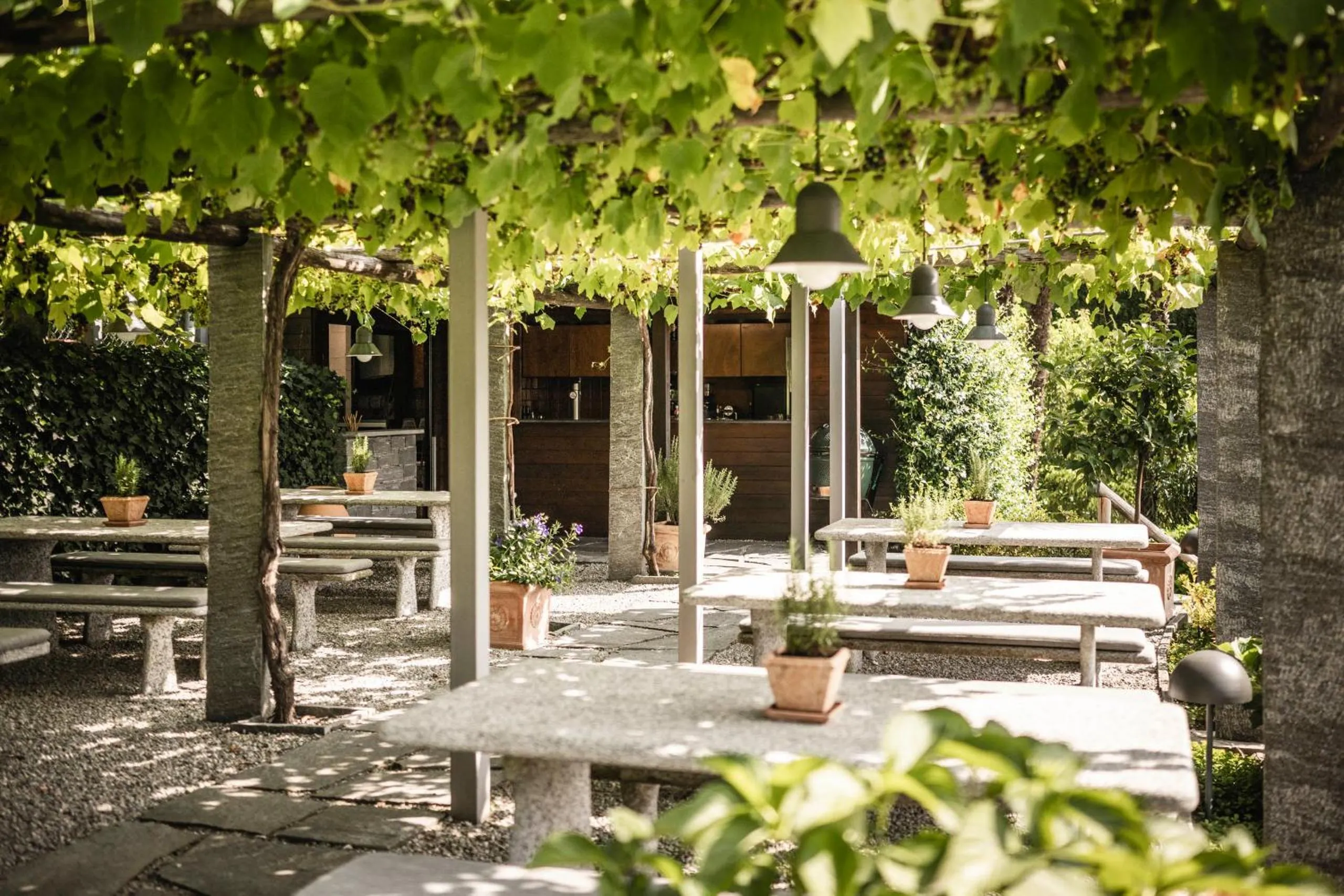 Restaurant/places to eat in Hotel Belvedere Locarno