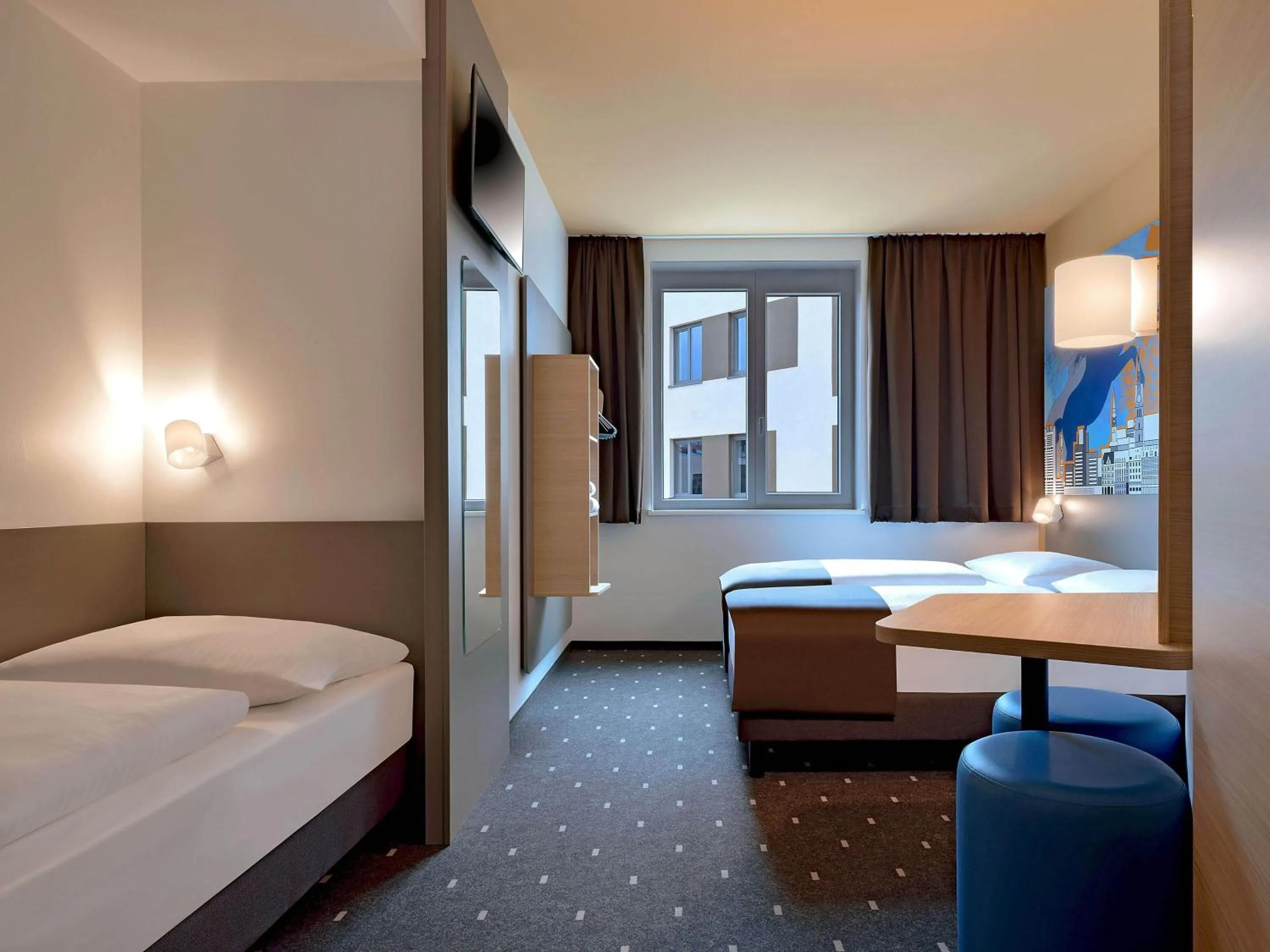 Bed in B&B Hotel Hannover-City