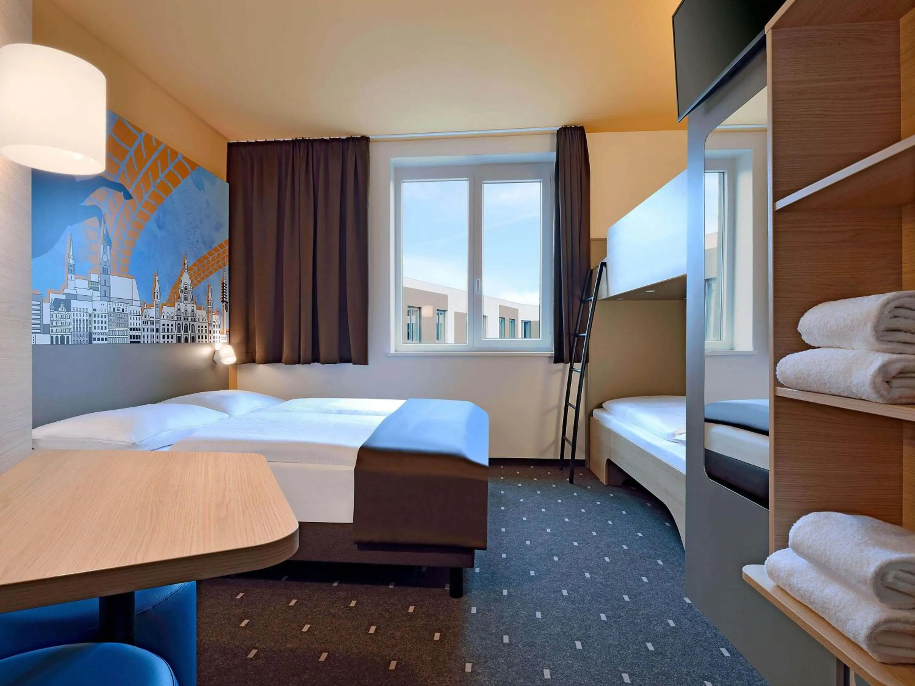 Bed in B&B Hotel Hannover-City